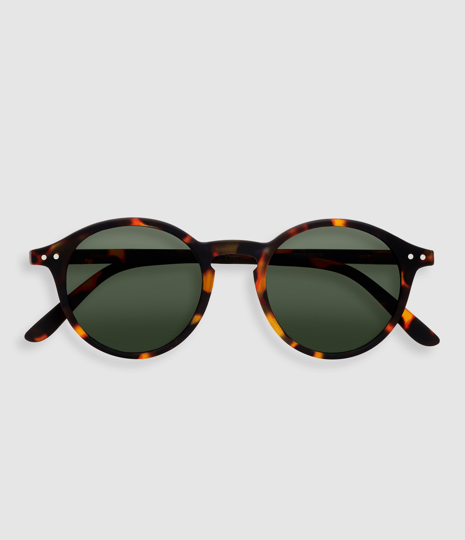 Sunglasses #D: The Iconic Tortoise Green Lenses