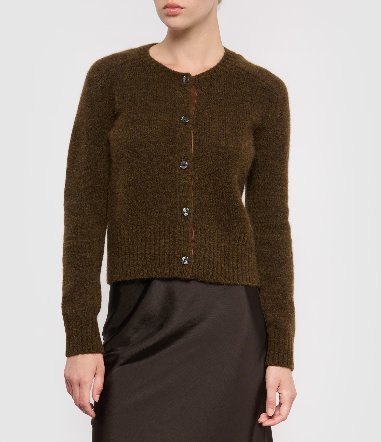 Lyne Sweater in Marbled Brown
