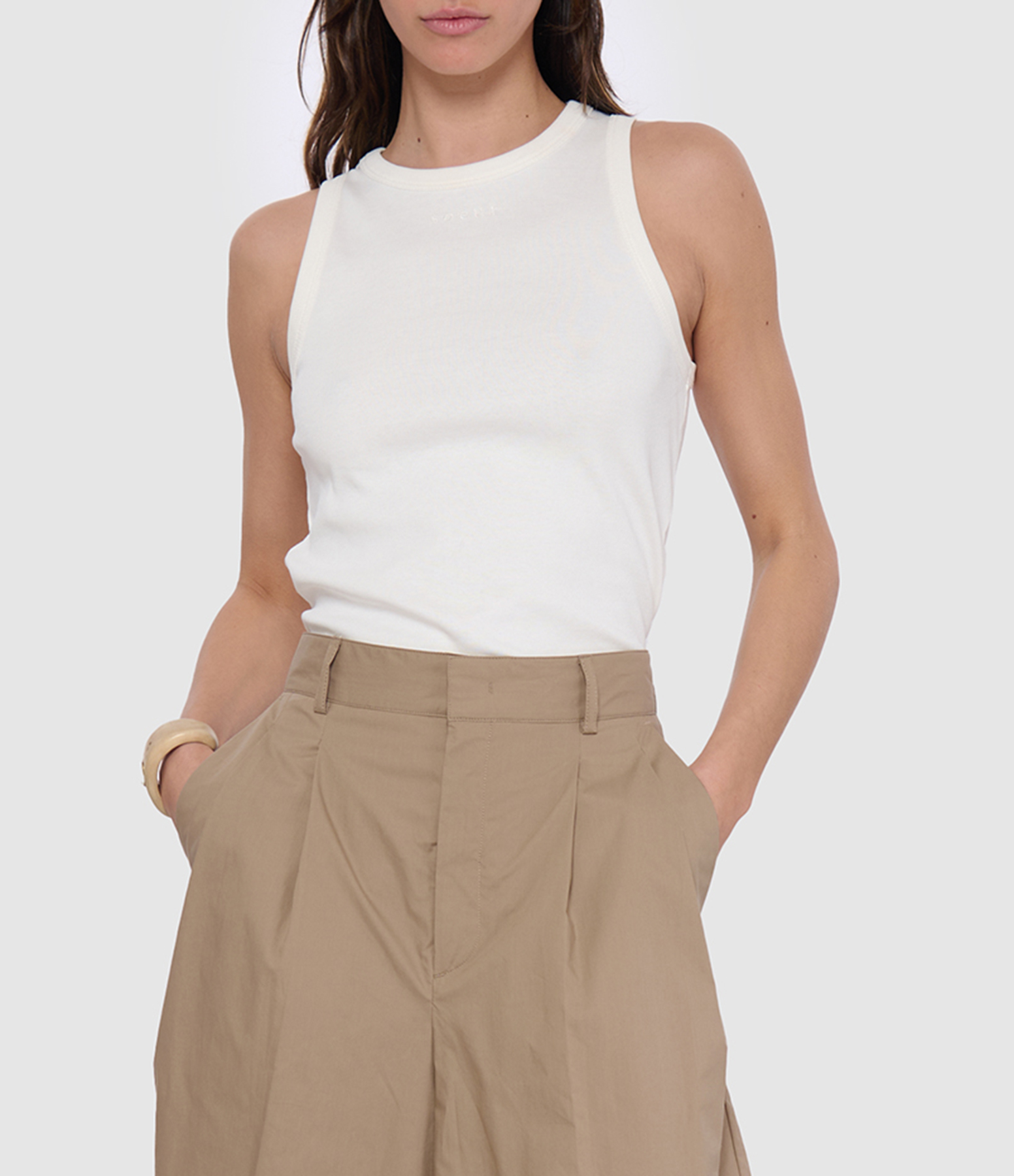 White Dolly Top