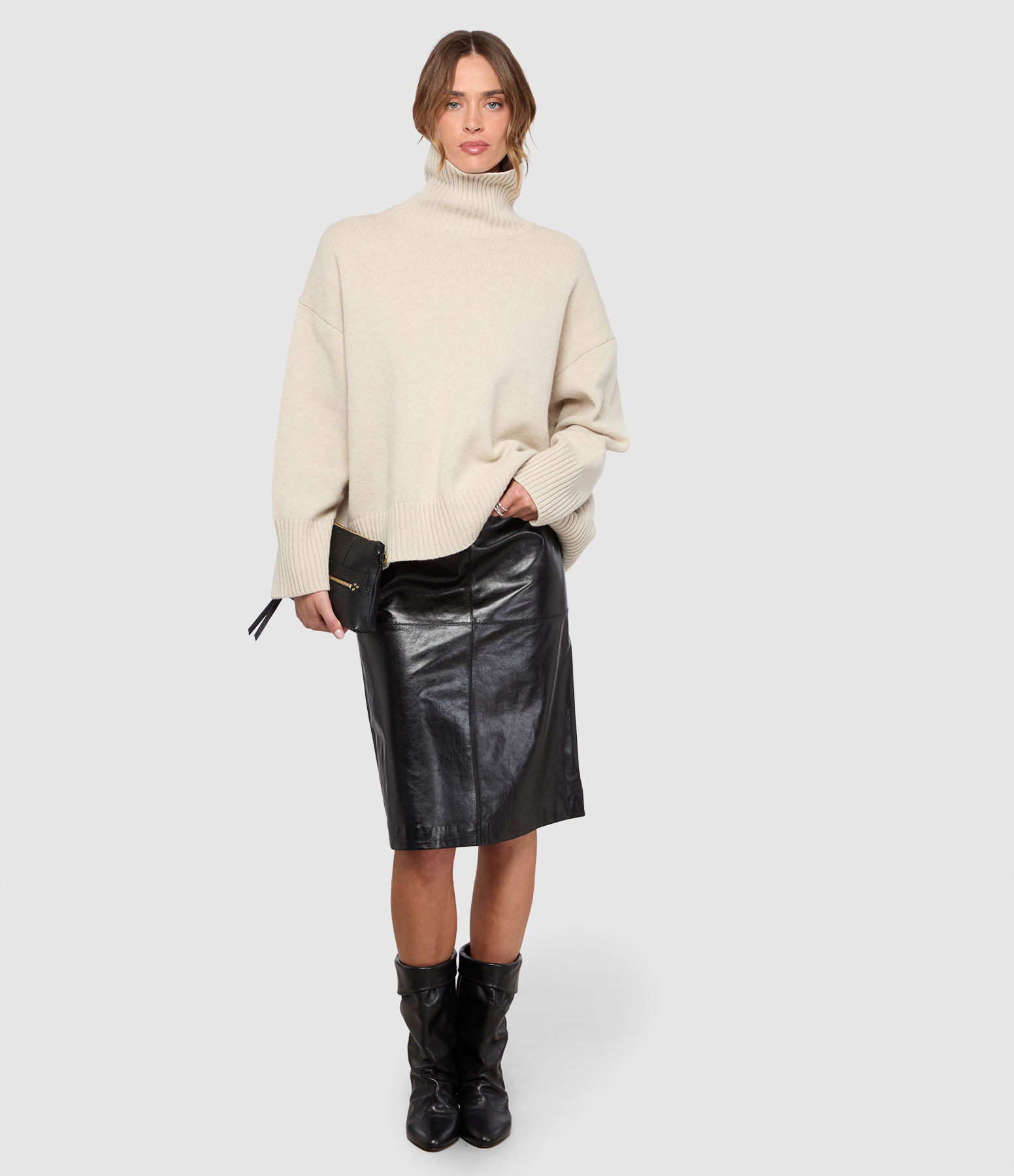 Gwen Black Skirt