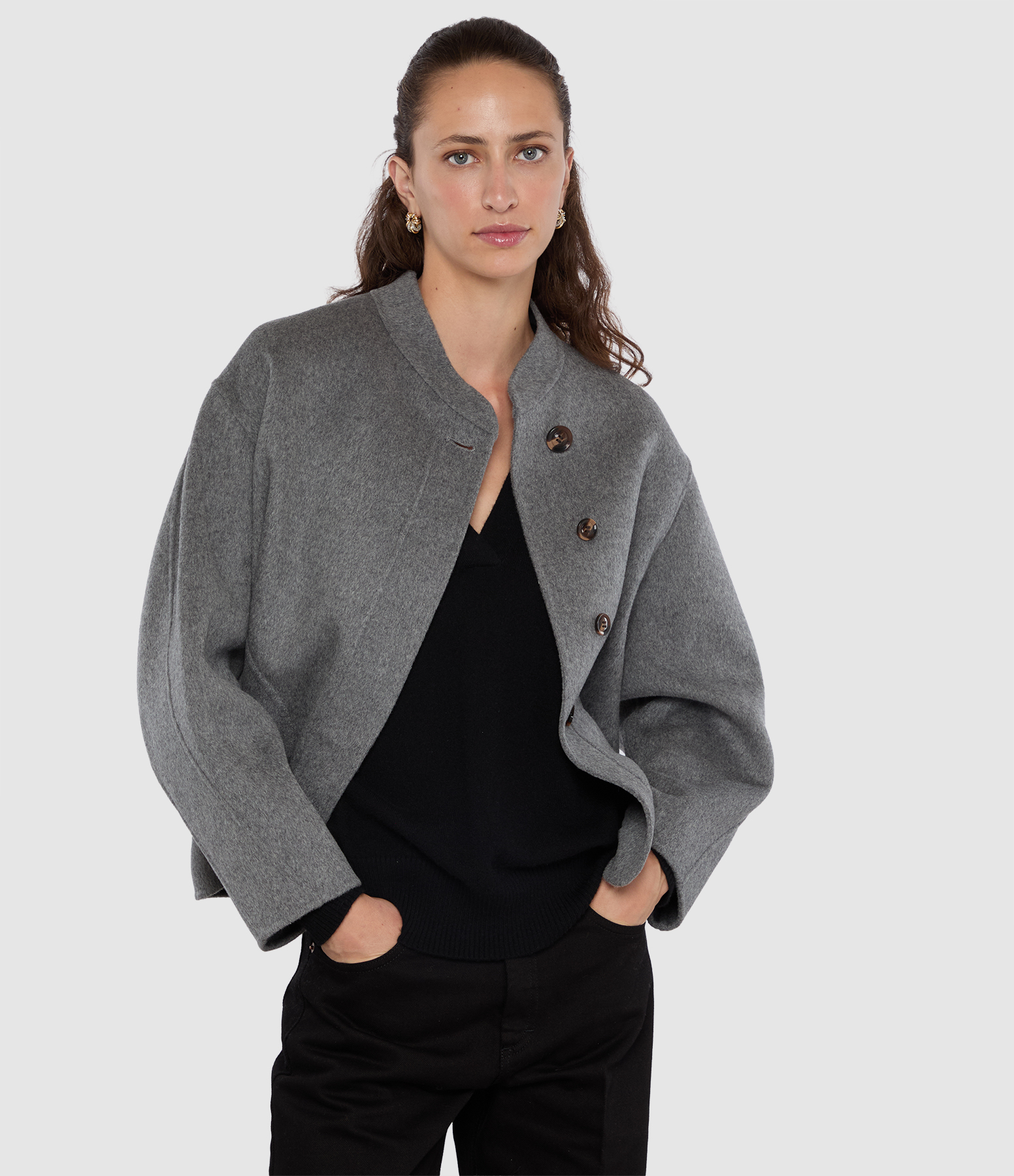 Light Grey Windsor Coat