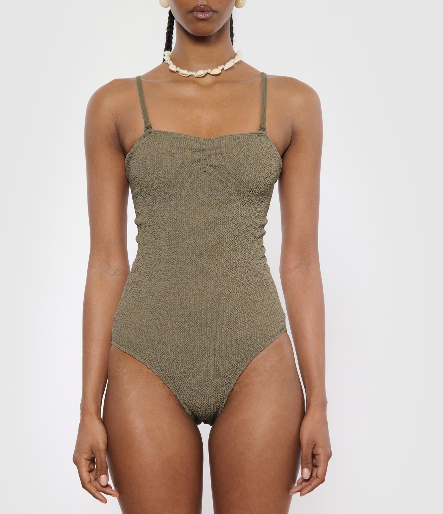 Livia Hazelnut One-Piece Swimsuit
