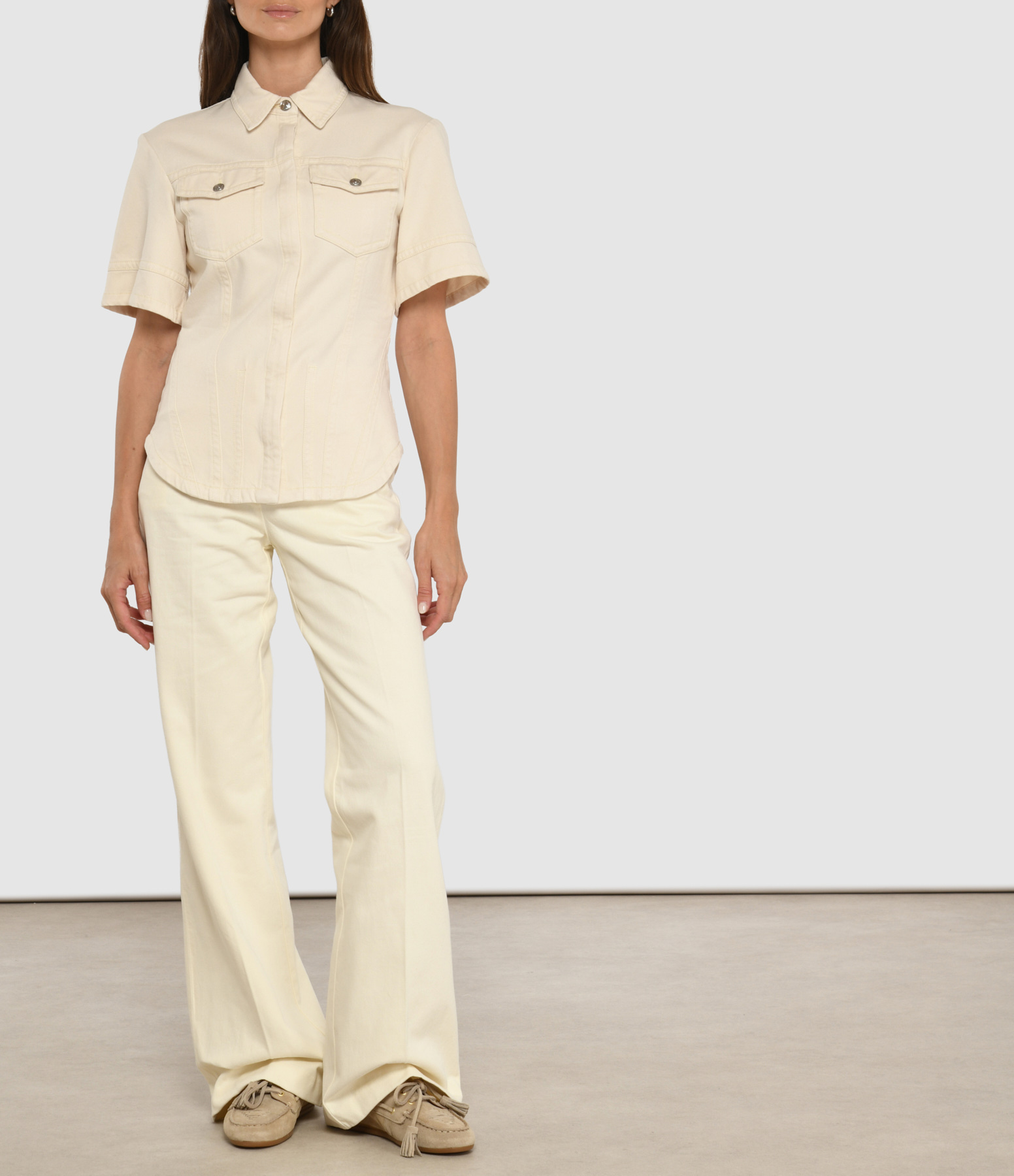 Ontano Beige Shirt