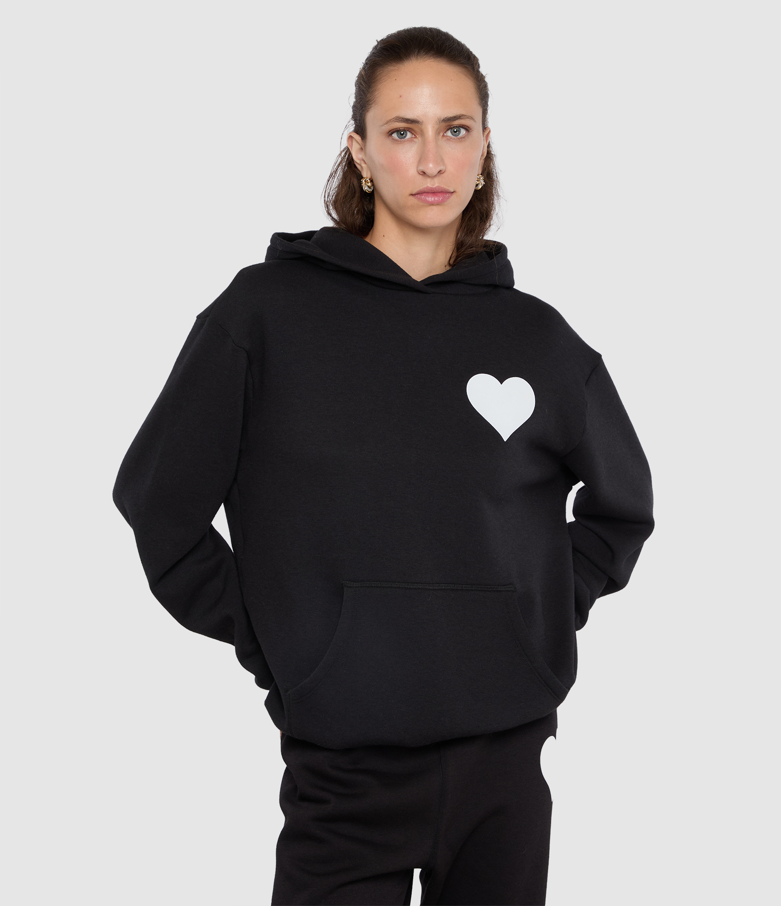 Black Heart Hoodie