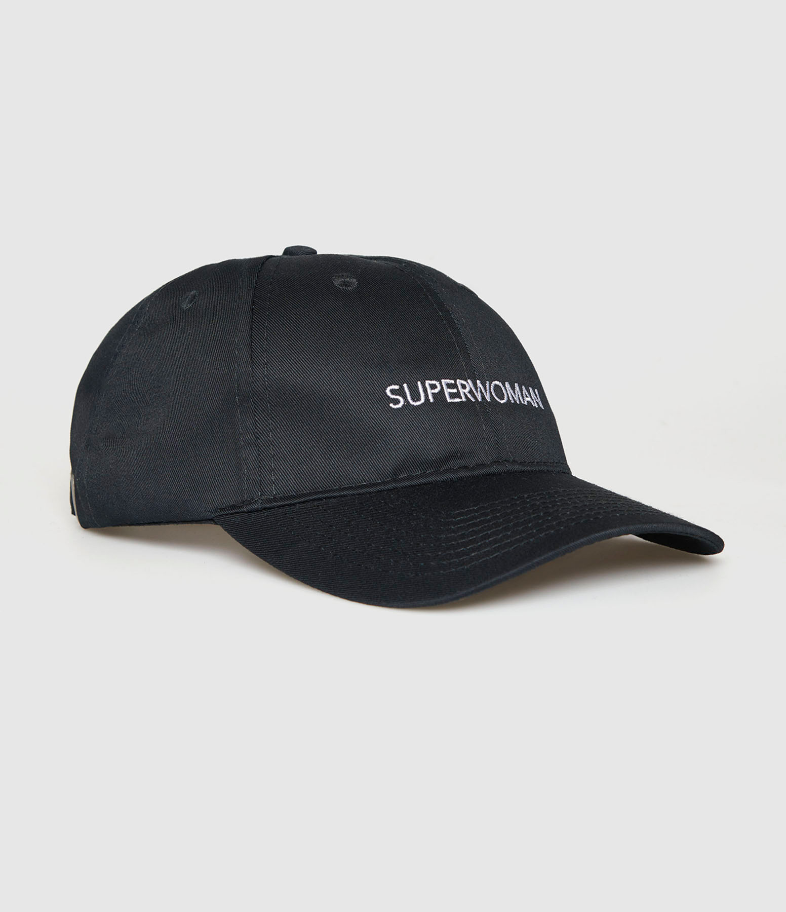 Black Superwoman Cap