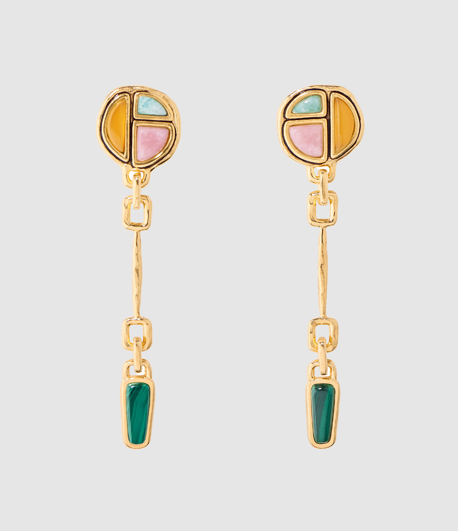 Gold-plated Sagane earrings