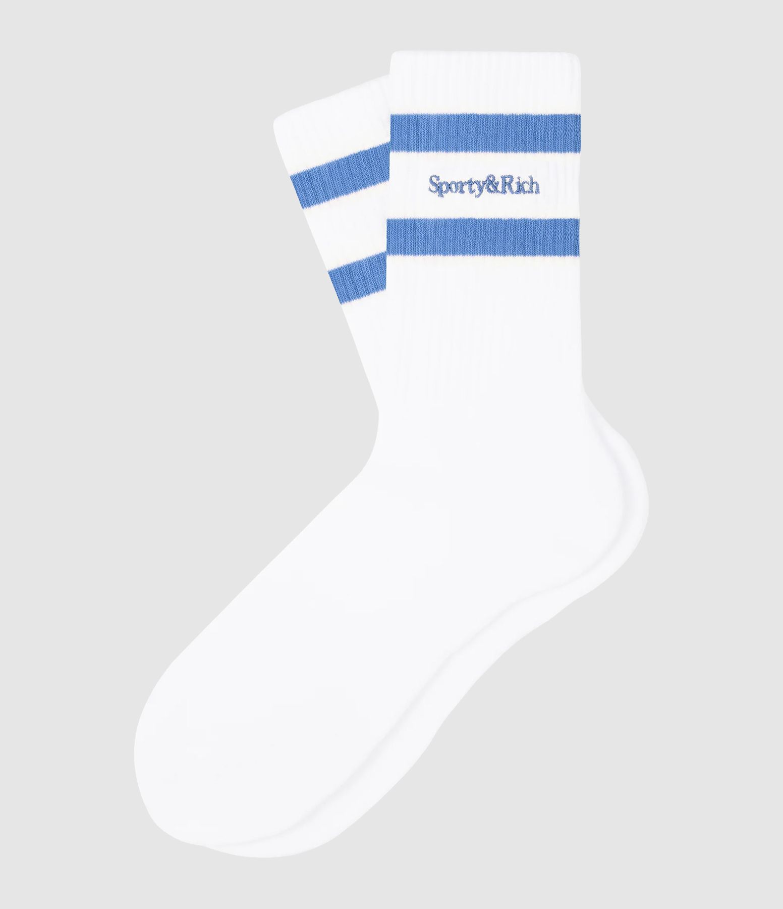 Serif Logo White Softee Socks