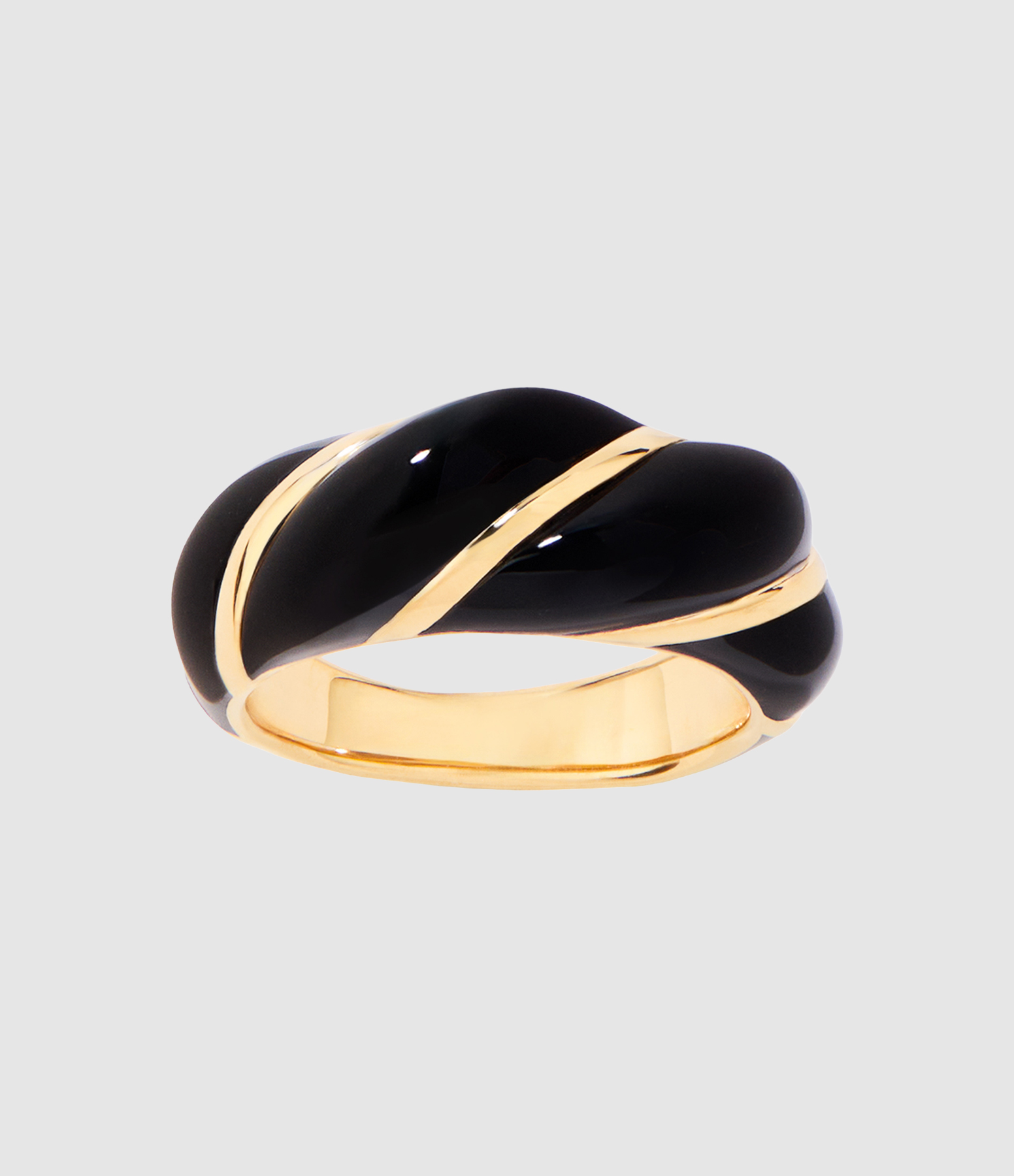 Diana Black Ring