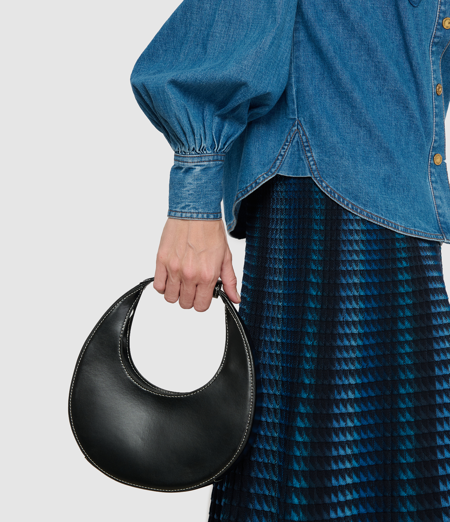 Mini Moon Bag – Black