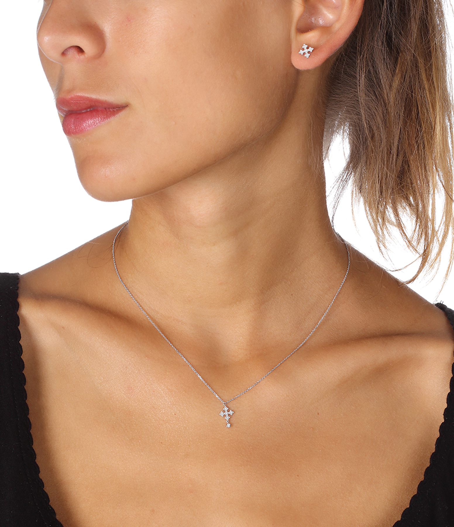 Passion Simple Gold and Diamond Necklace