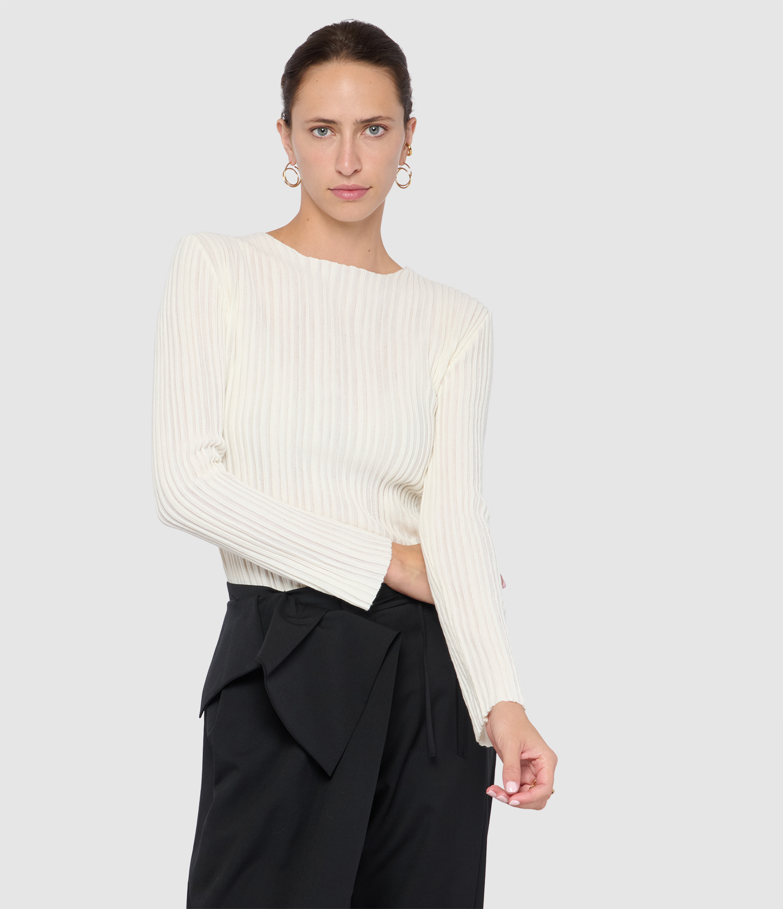 Panna Ribbed Pattern Jumper