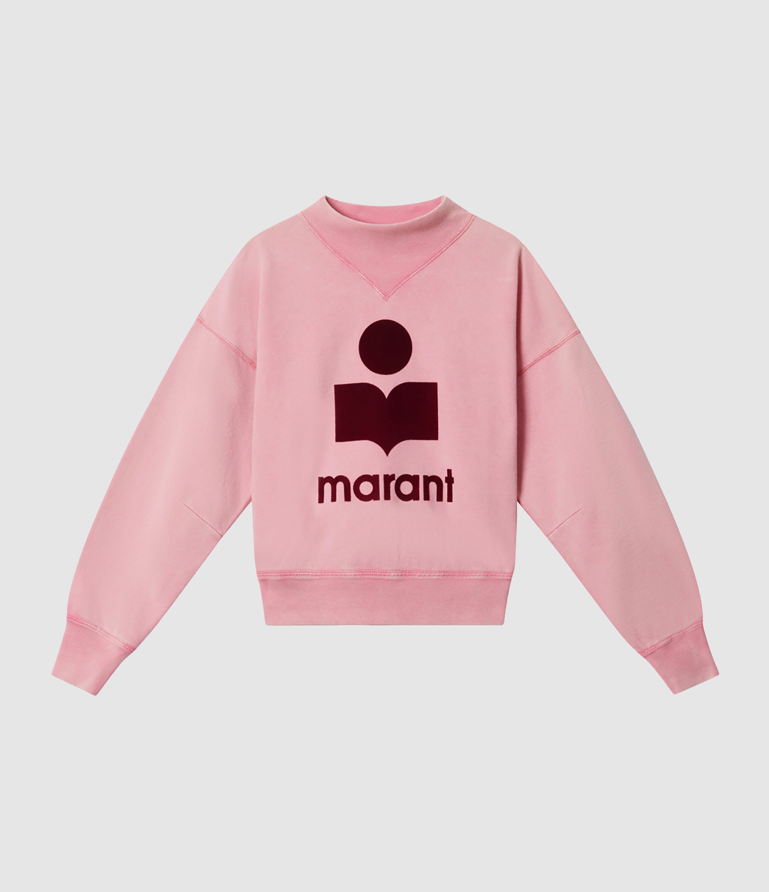 Moby Bubblegum Burgundy Sweatshirt