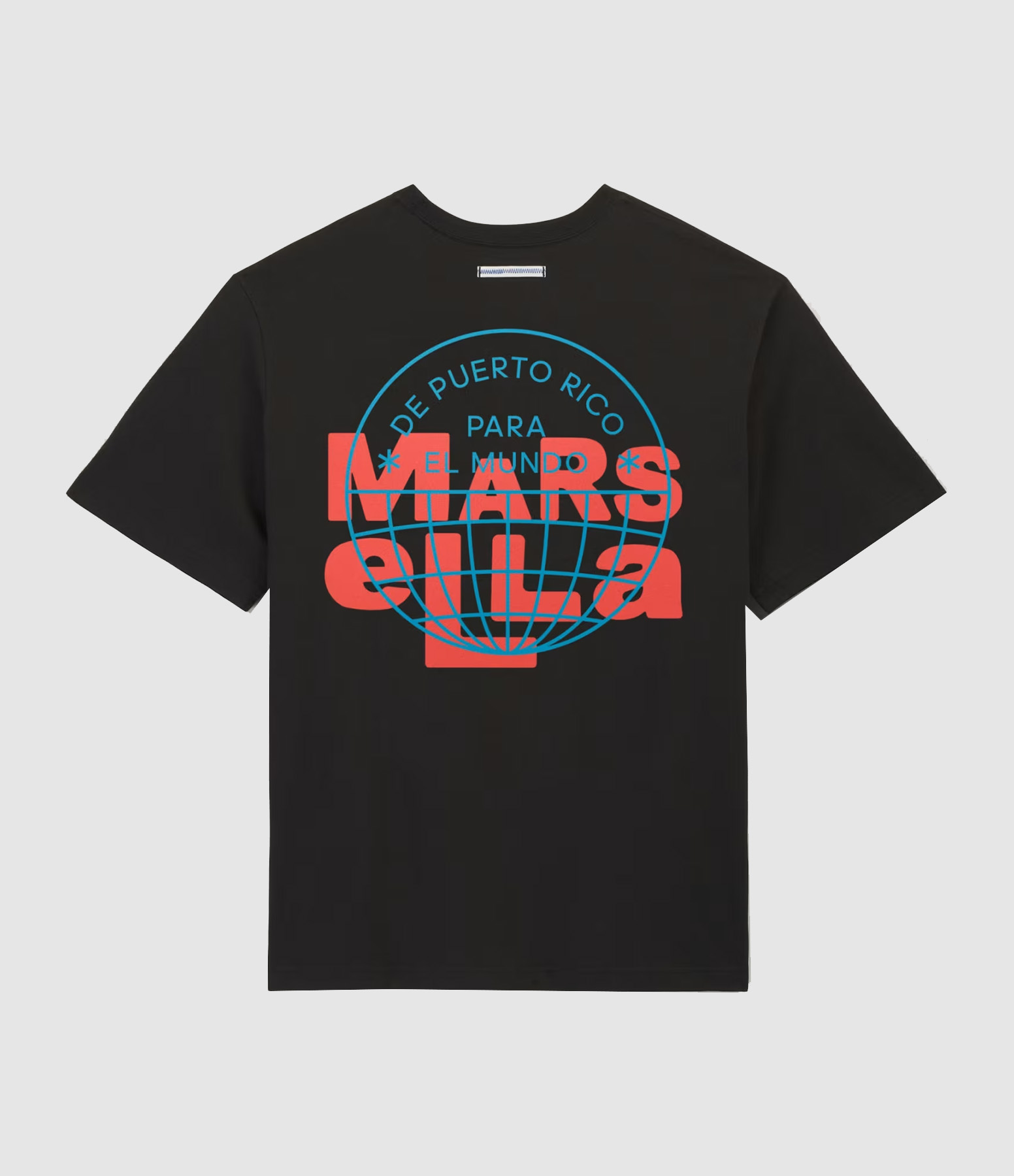 Marsella Black T-shirt, Bad Bunny concert
