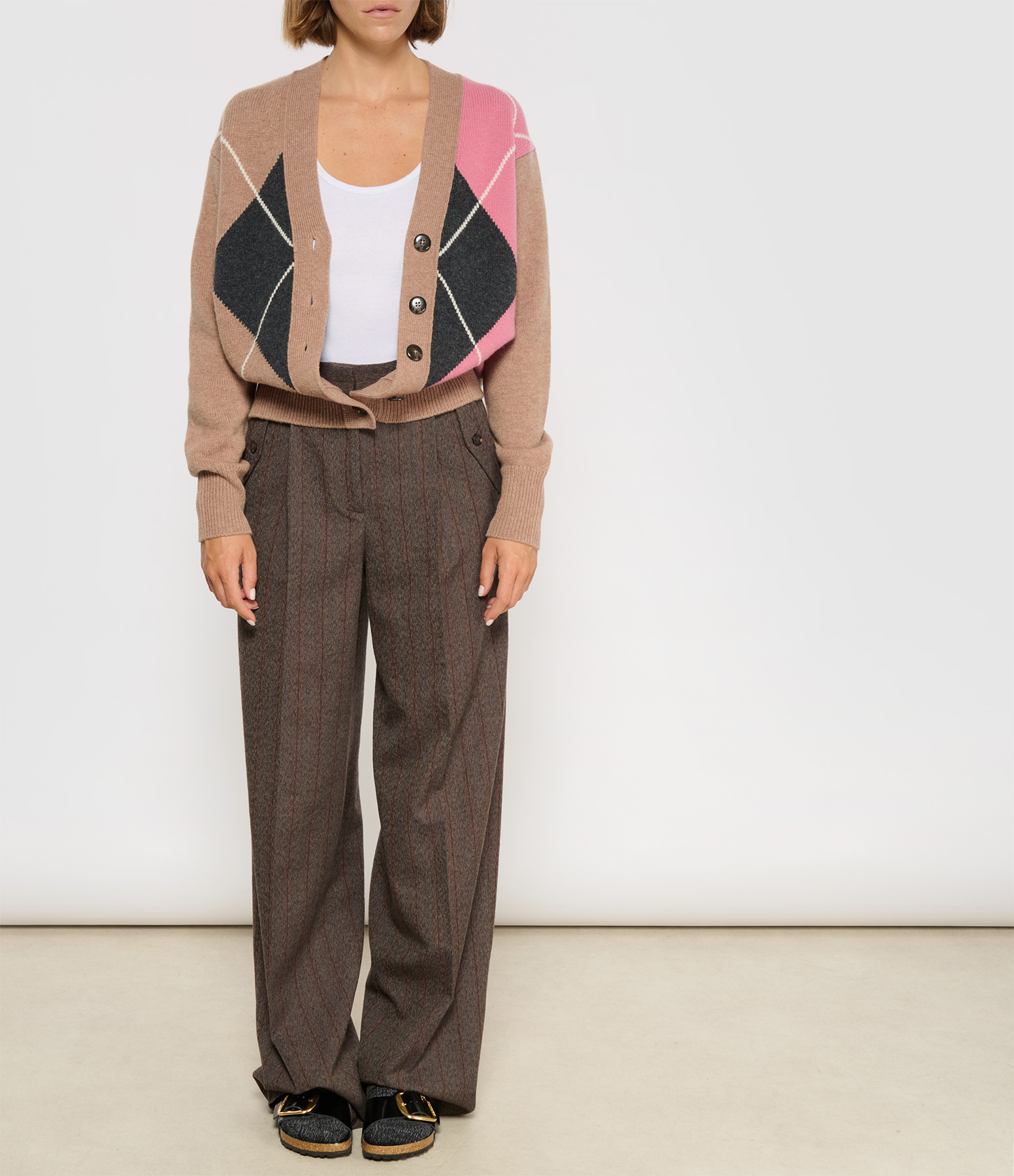 Gloria Taupe Cardigan