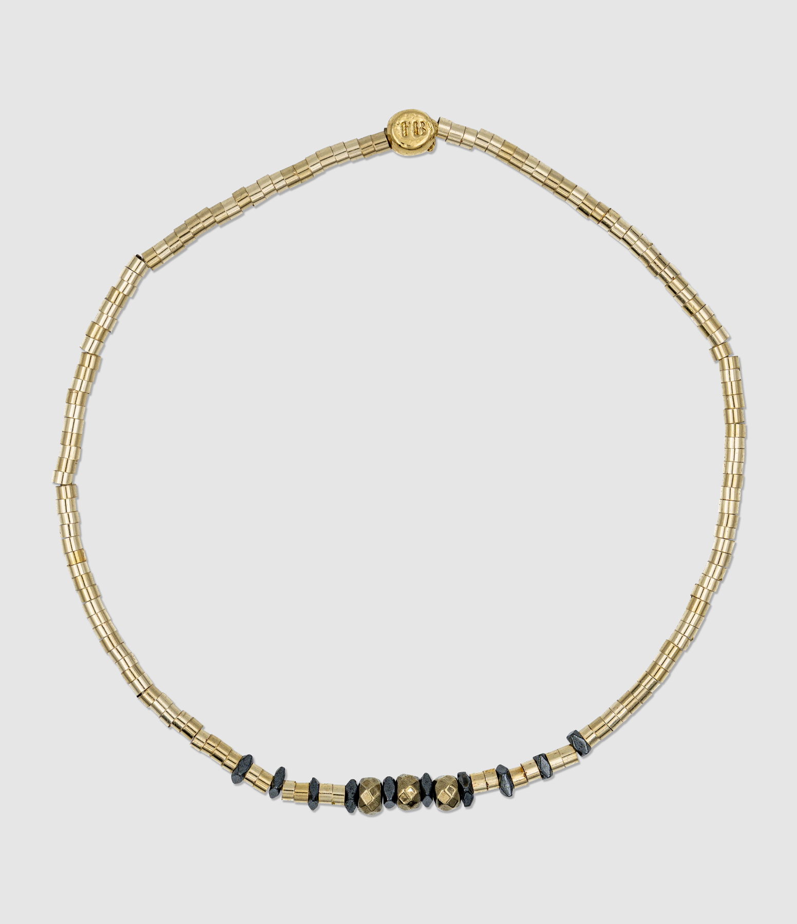 Tess Gold Single-Wrap Bracelet, 16cm