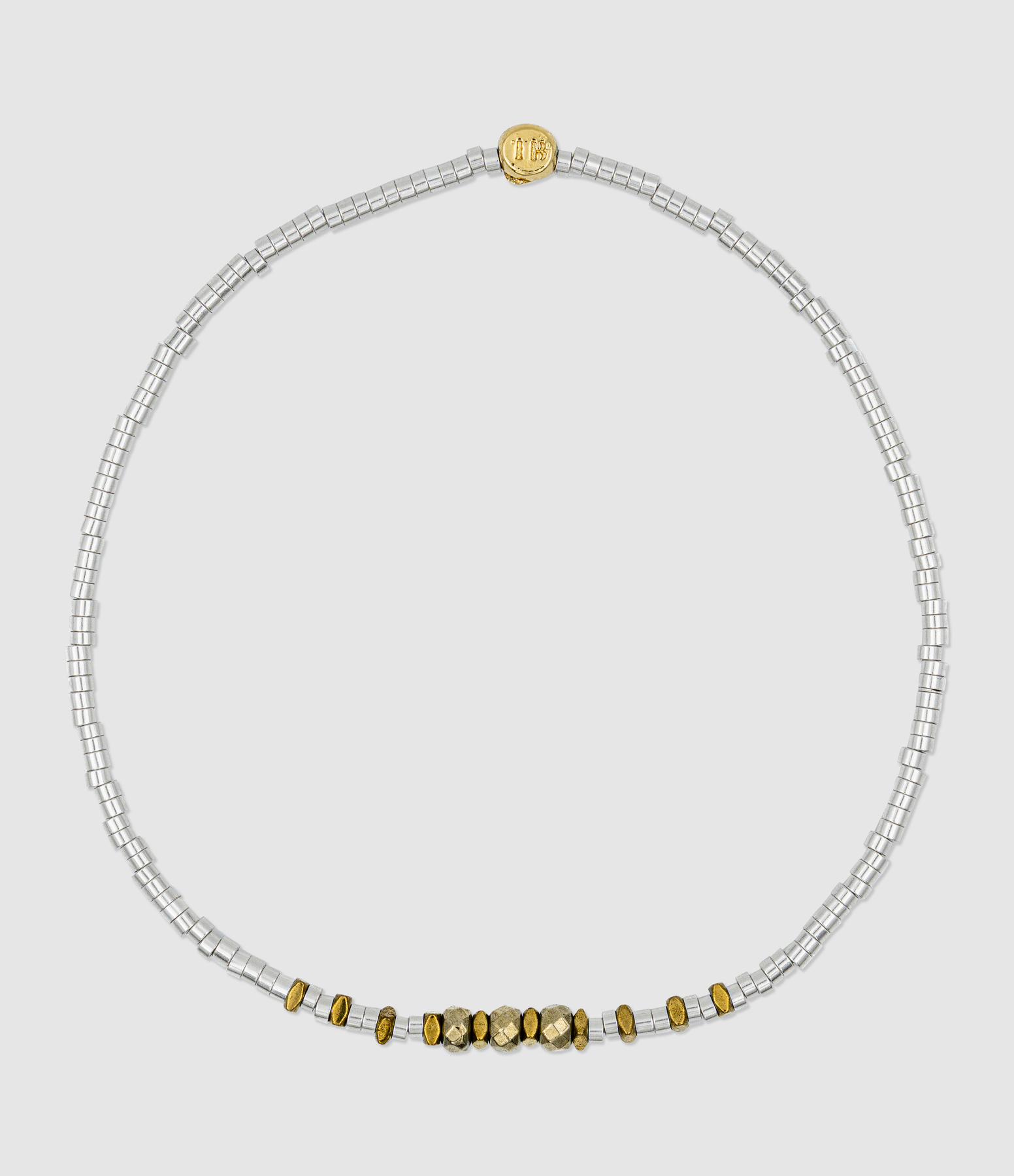 Tess Silver Single-wrap Bracelet, 16cm