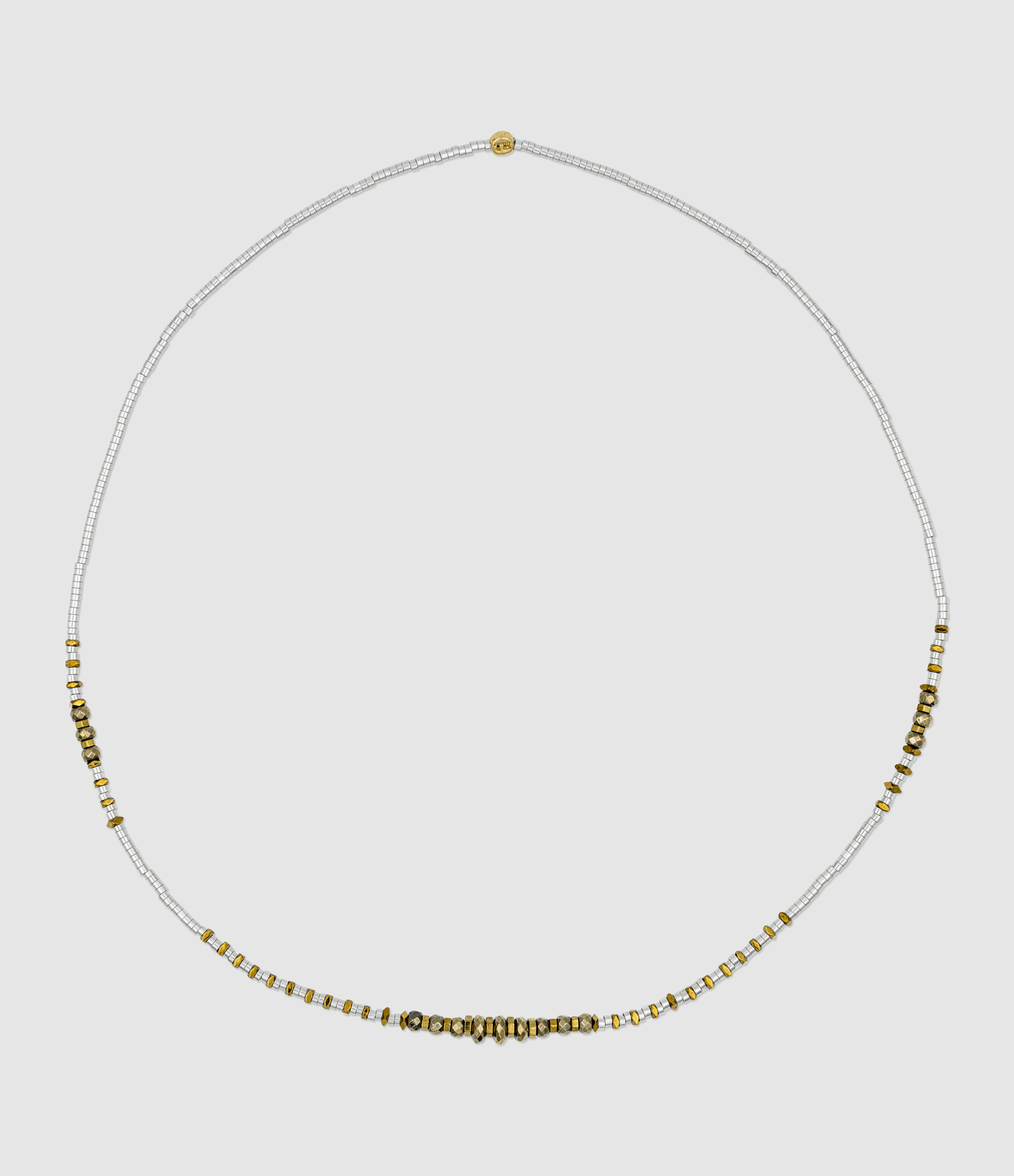 Tess Silver Choker, 38cm