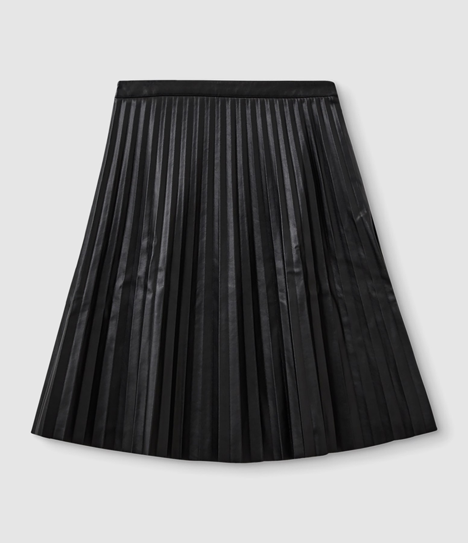 Brooklyn Pleated Skirt – Black