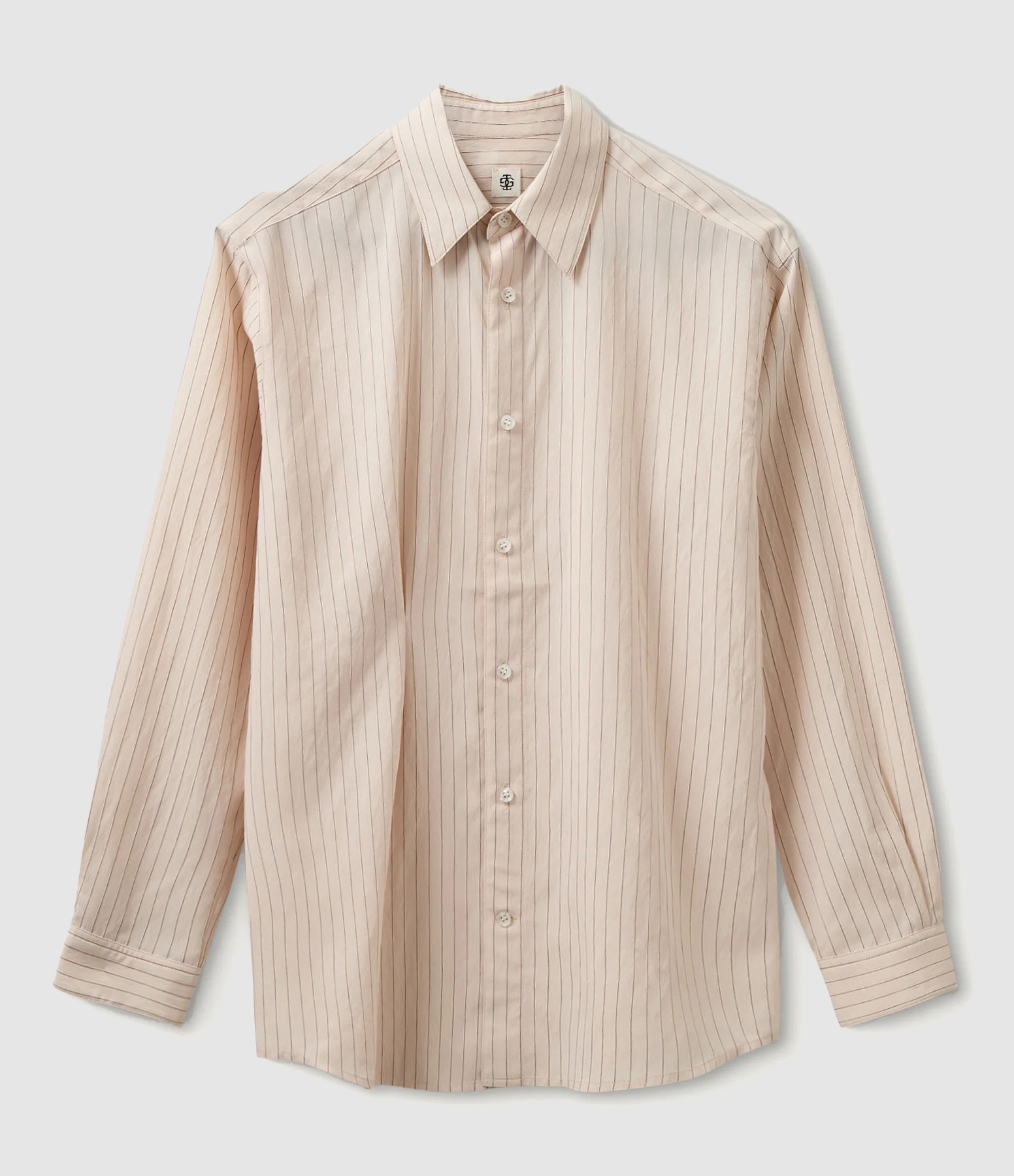 Costa Dusty Rose Stripes Shirt