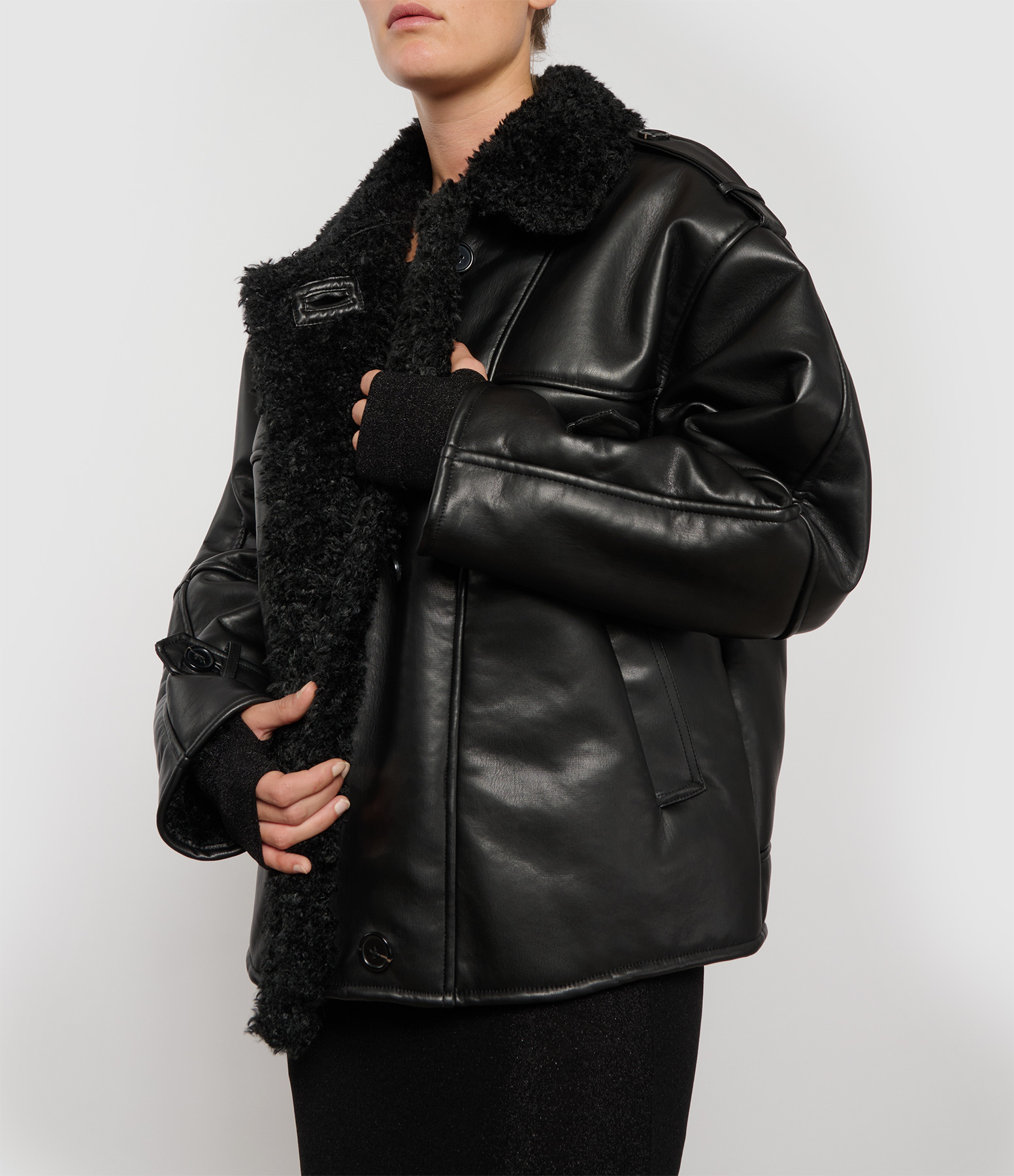 Brooklyn Aviator Jacket – Black