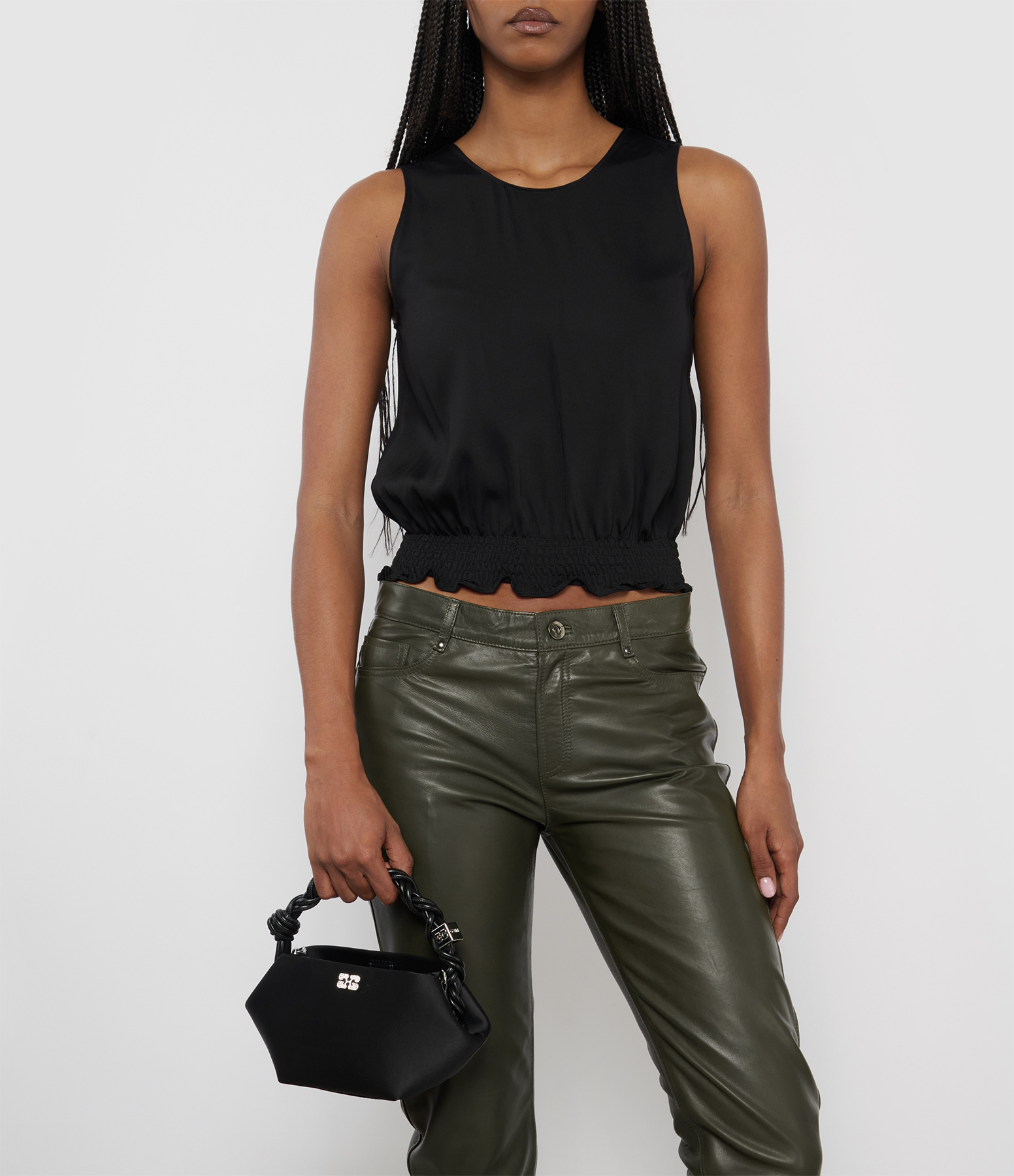 Lauren Bow Black Top