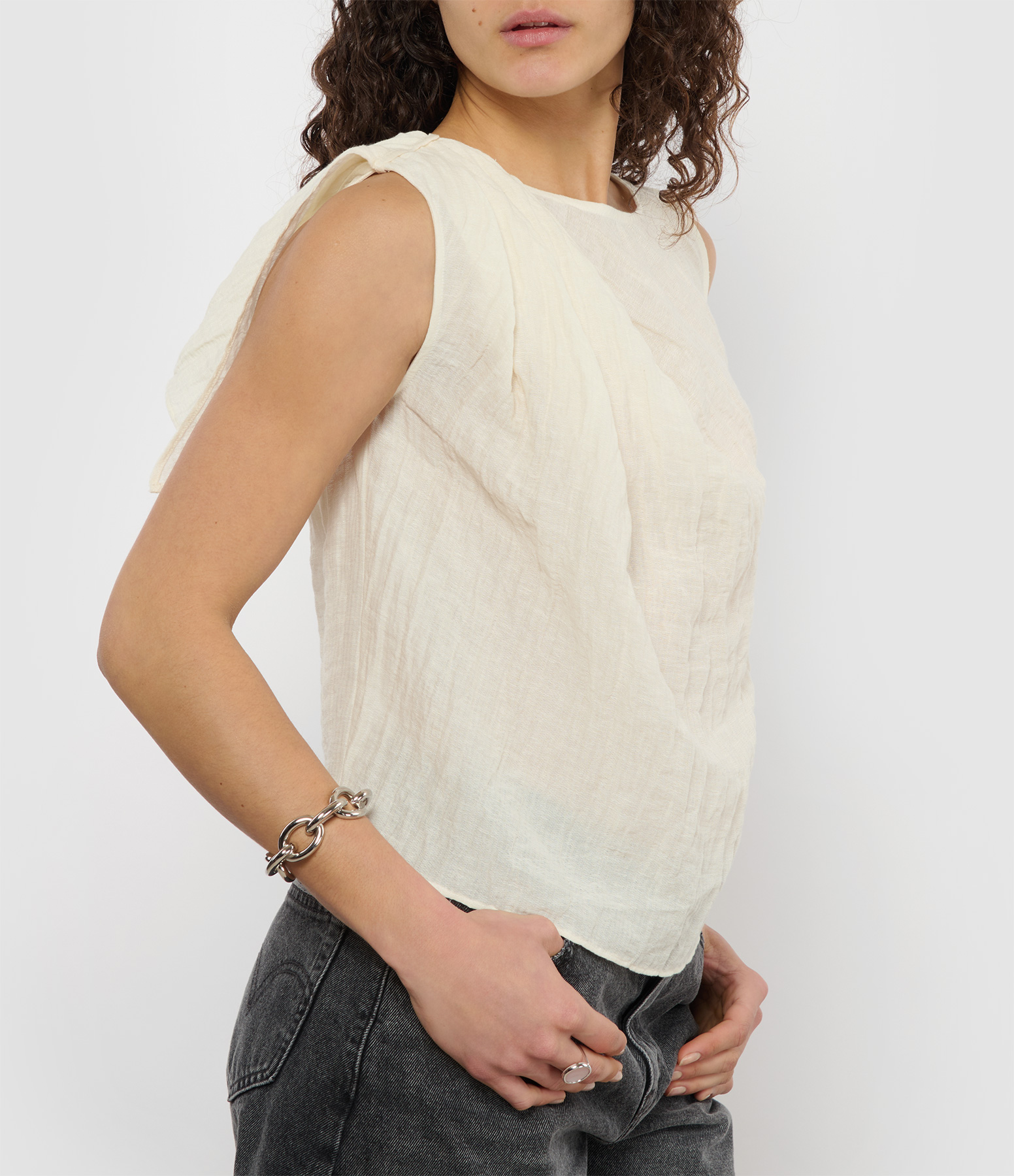 Brooke Ivory Top
