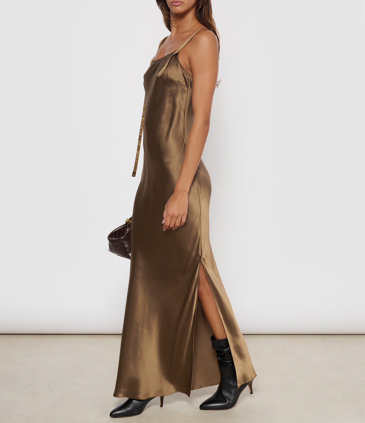 Catania Dress in Olive