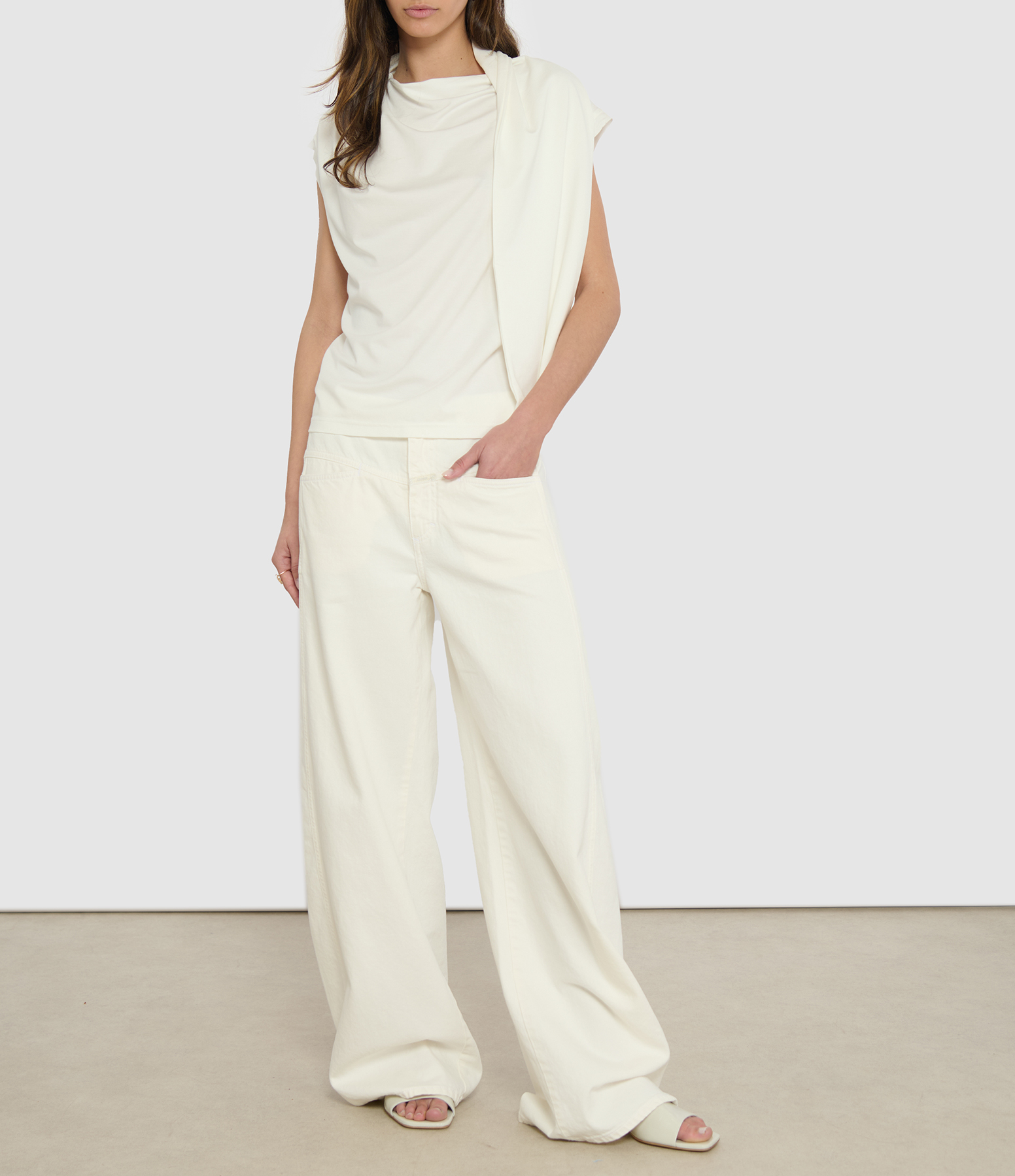 Top Scarf Cream