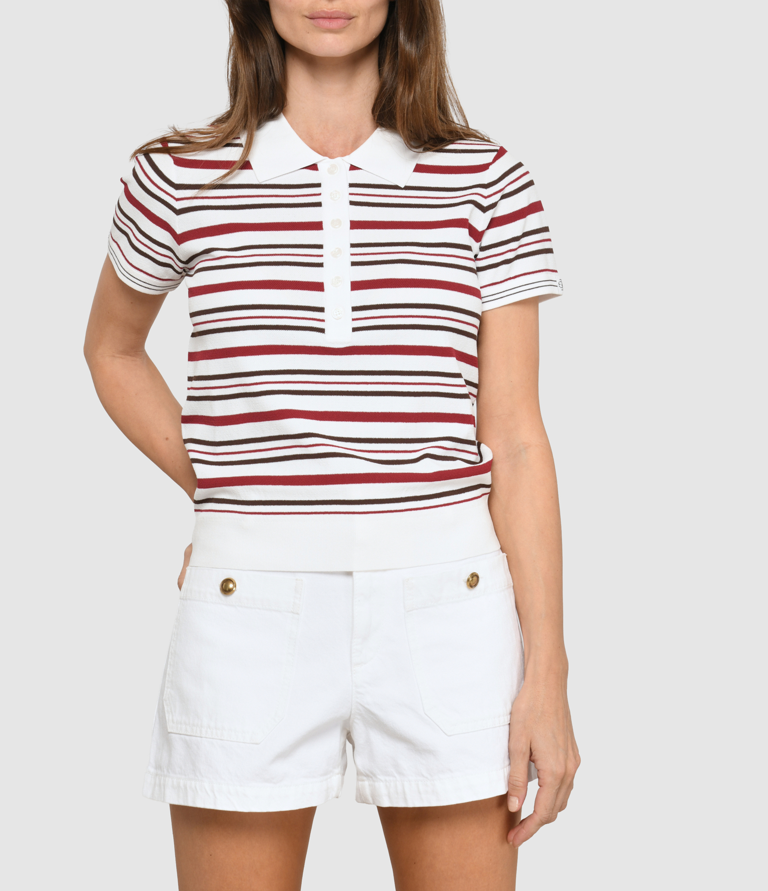 Madison Print Polo Shirt