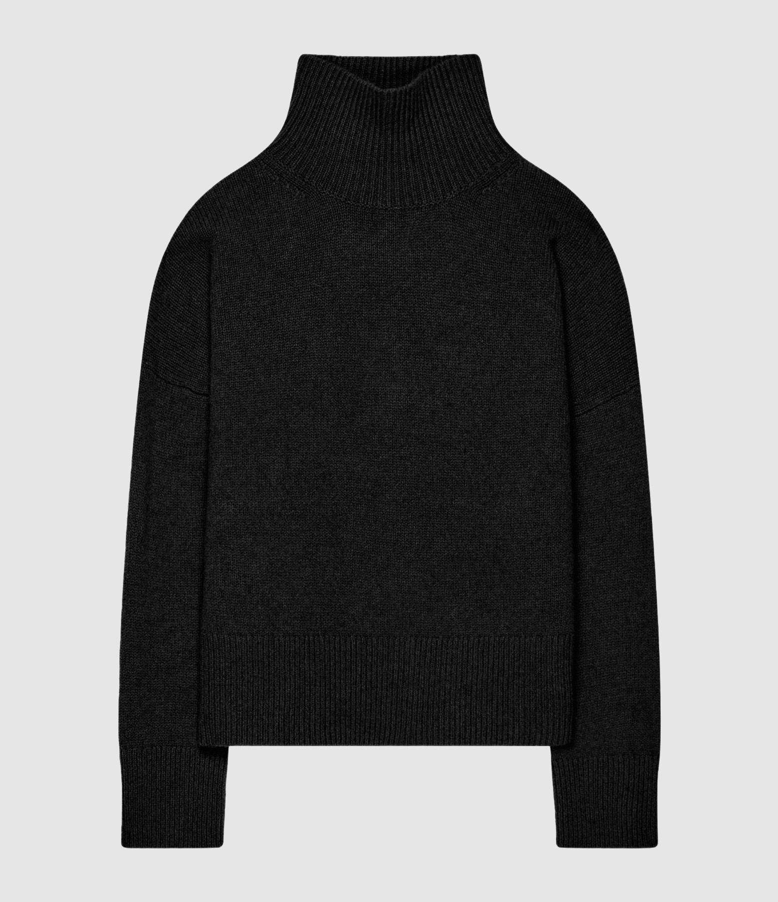 Malo Black Turtleneck Jumper