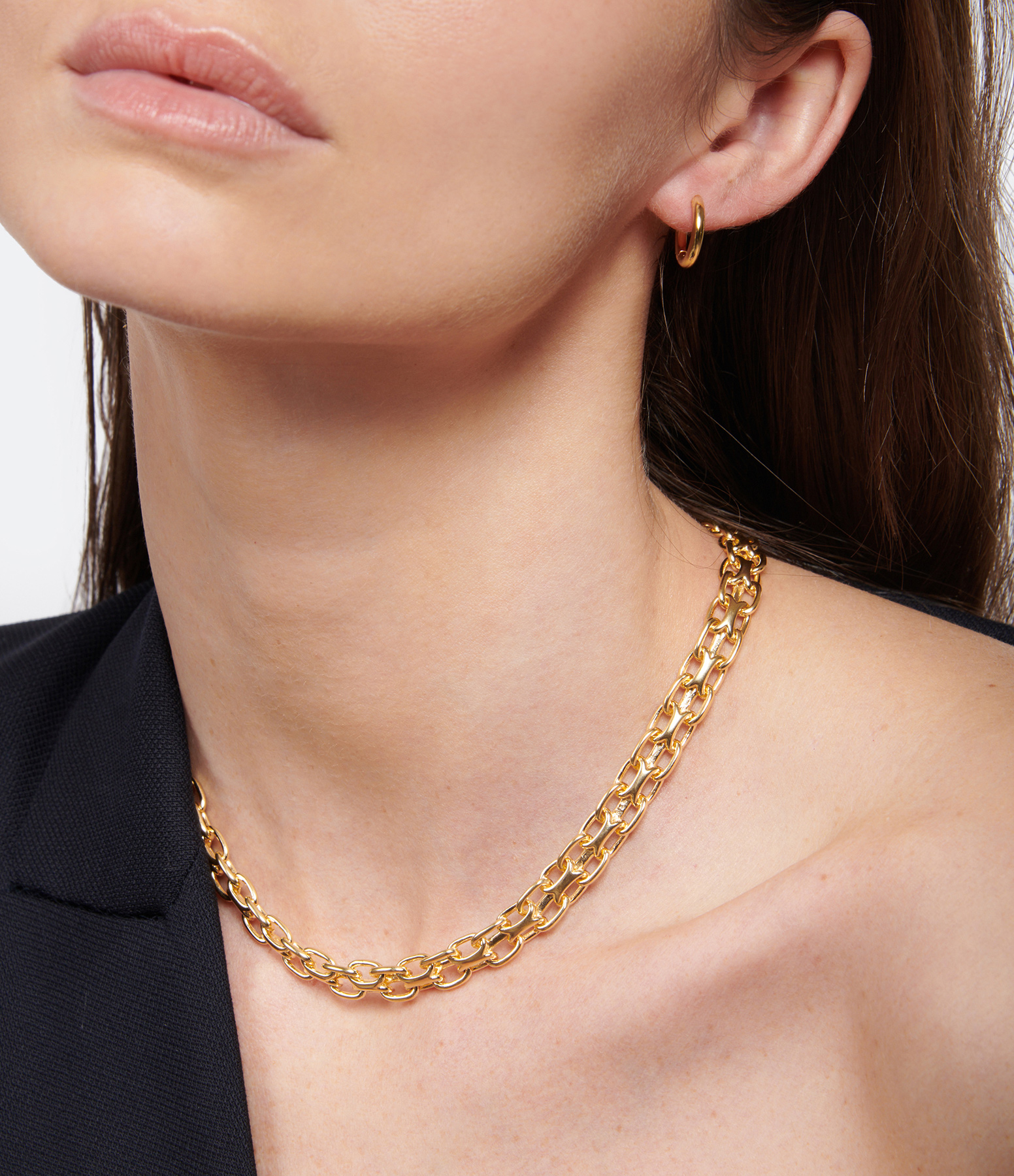 40cm Vintage Gold-Plated Necklace
