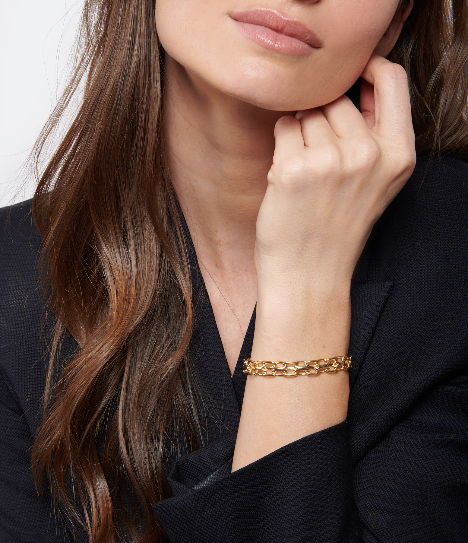 Vintage Gold-coloured Bracelet, 16.5 cm