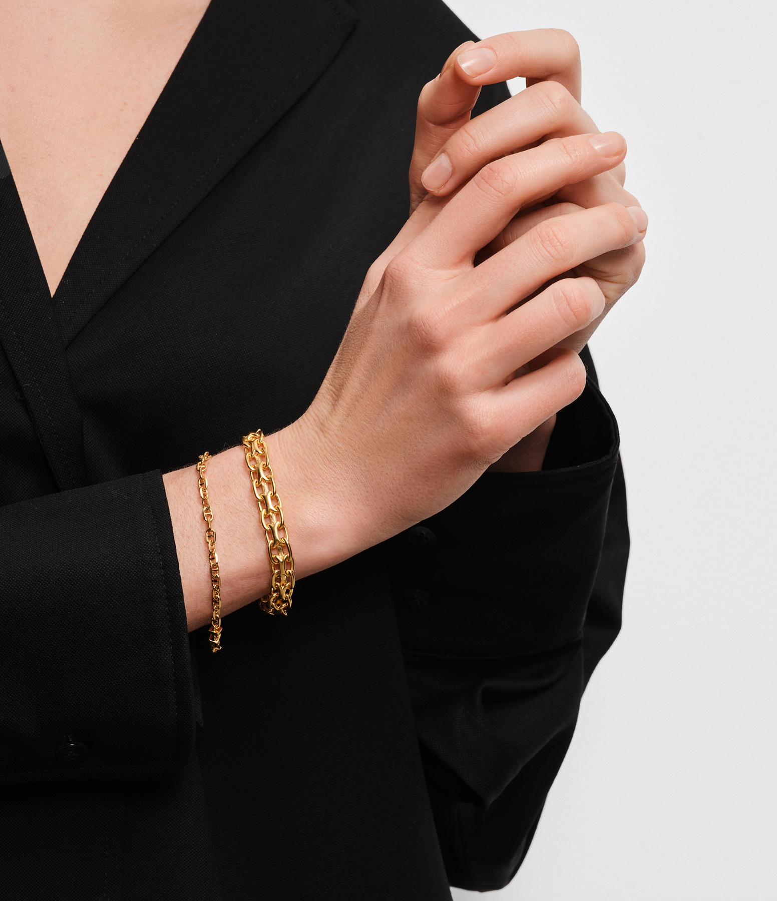 18cm Vintage Gold-coloured Bracelet