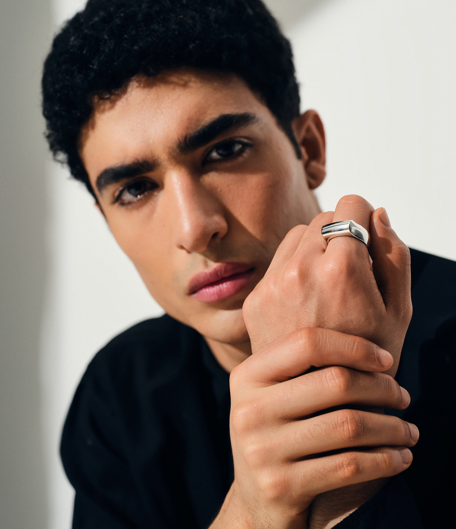 Crest Silver Ring