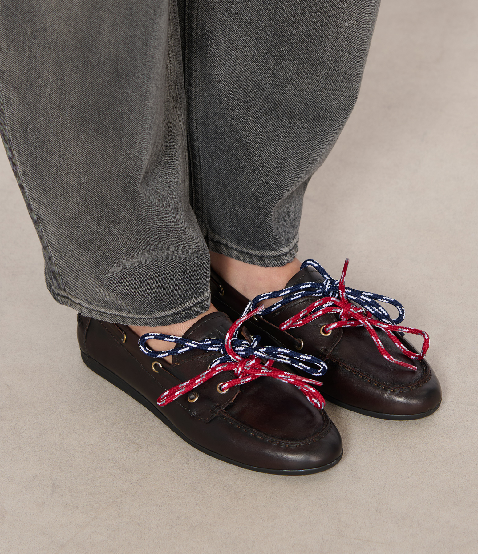 Tl-Nahua Brown Leather Loafers - 1506