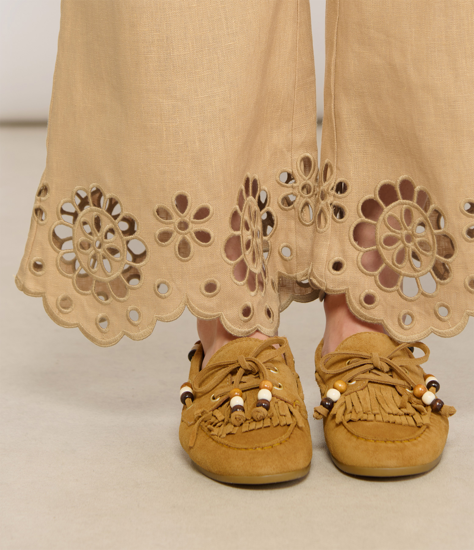 Anahi Cognac Loafers