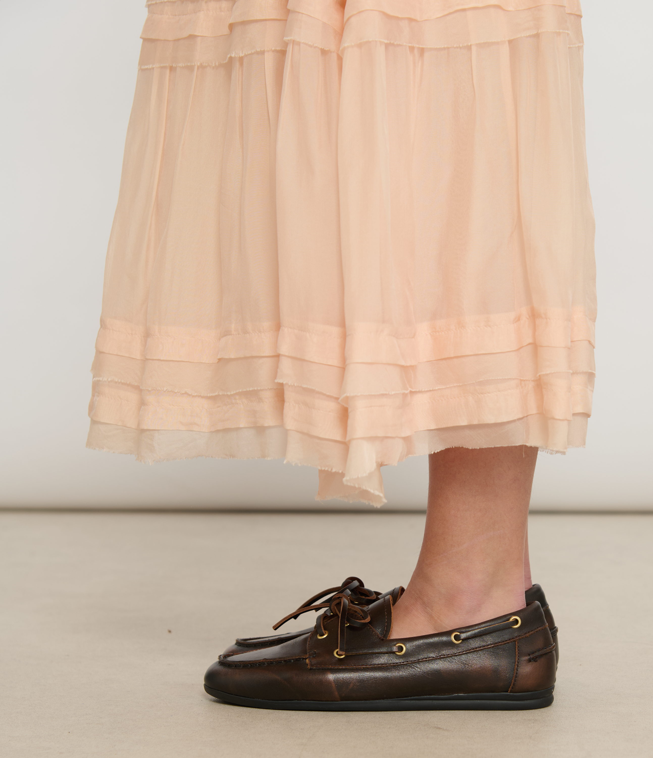 Nahua Leather/Gold Cuero Loafers