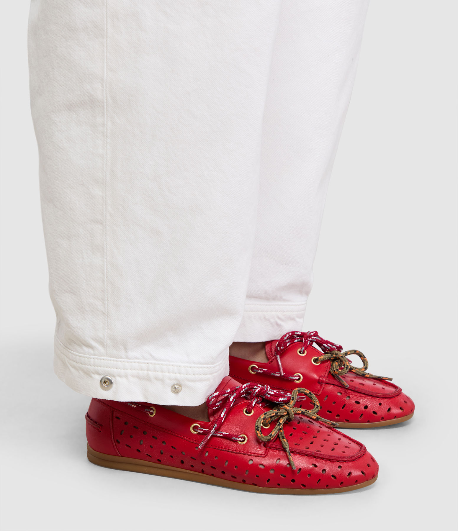 Kimana Picado Red Fire Loafers