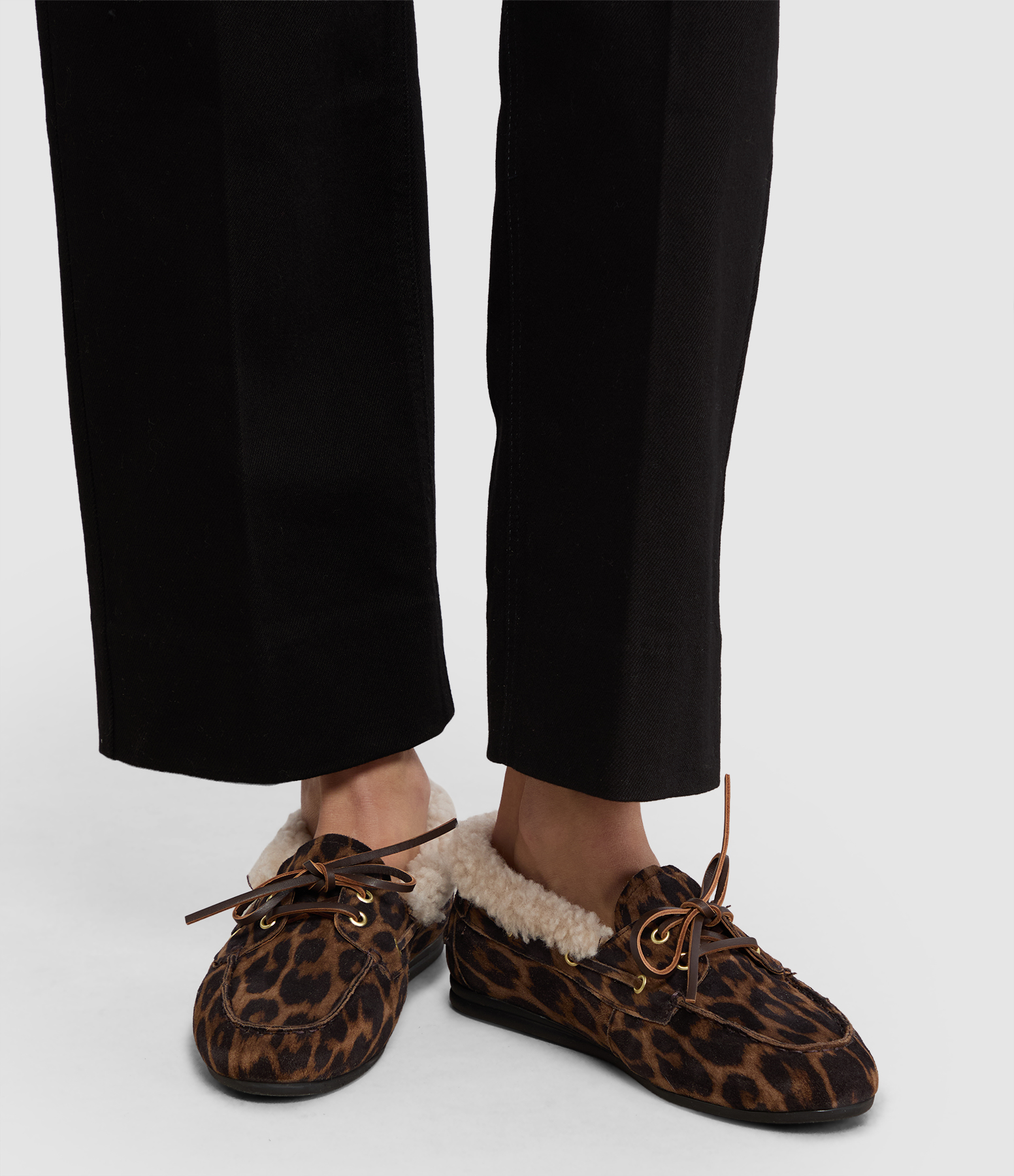 Nahua Winter Gold Tabaco Off-white Loafers