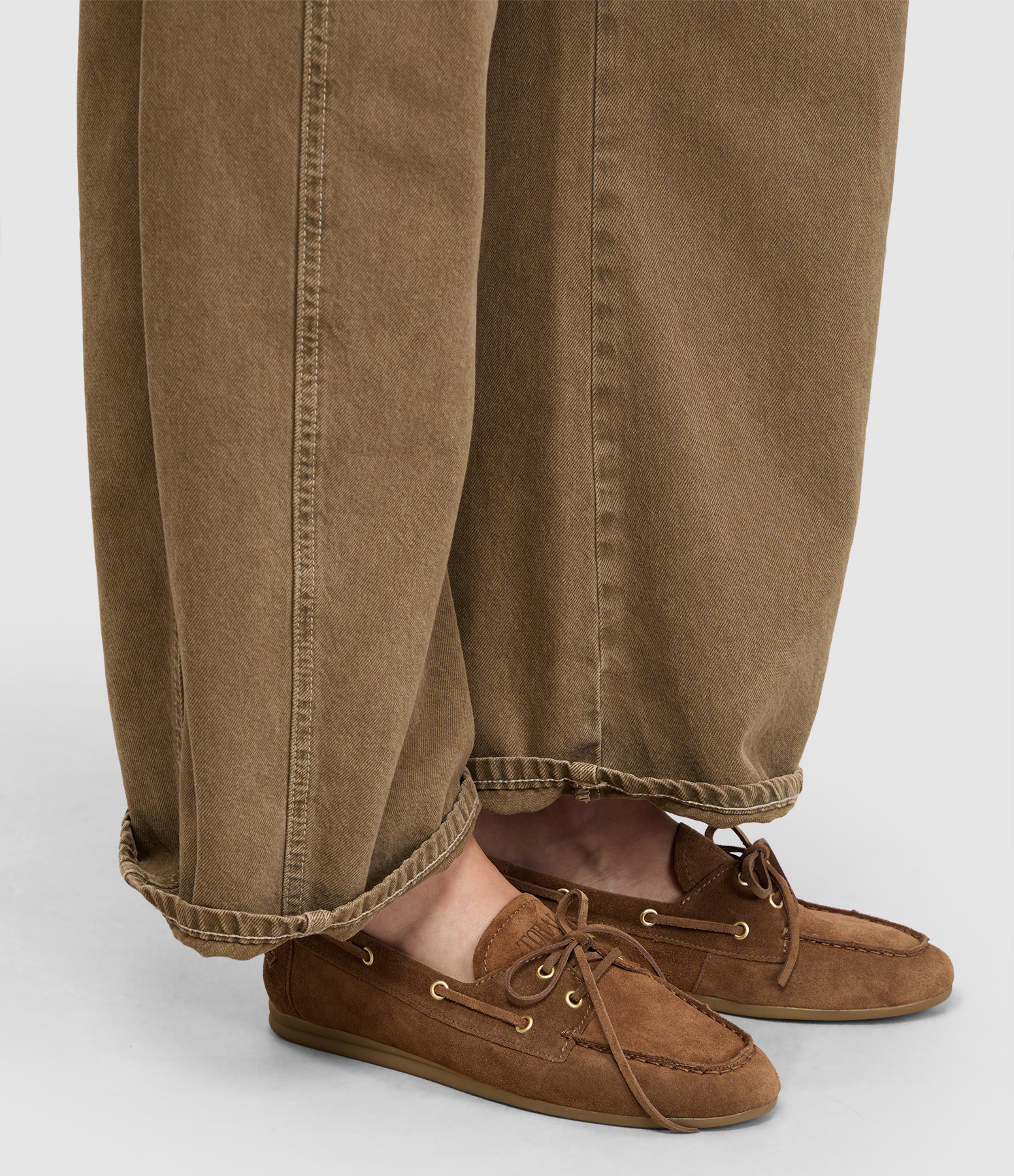 Nahua Gold Tasso Tobacco Loafers