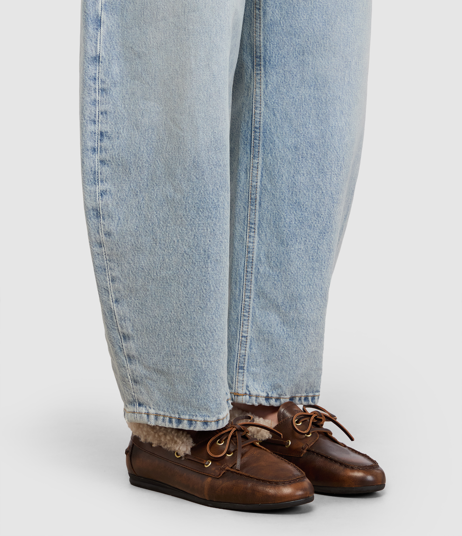 Tl-Nahua Winter Gold Carnelian/Off-white Loafers
