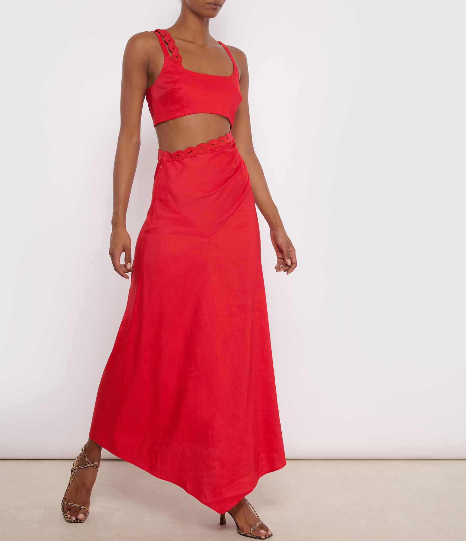 Raffalda Poppy Long Dress