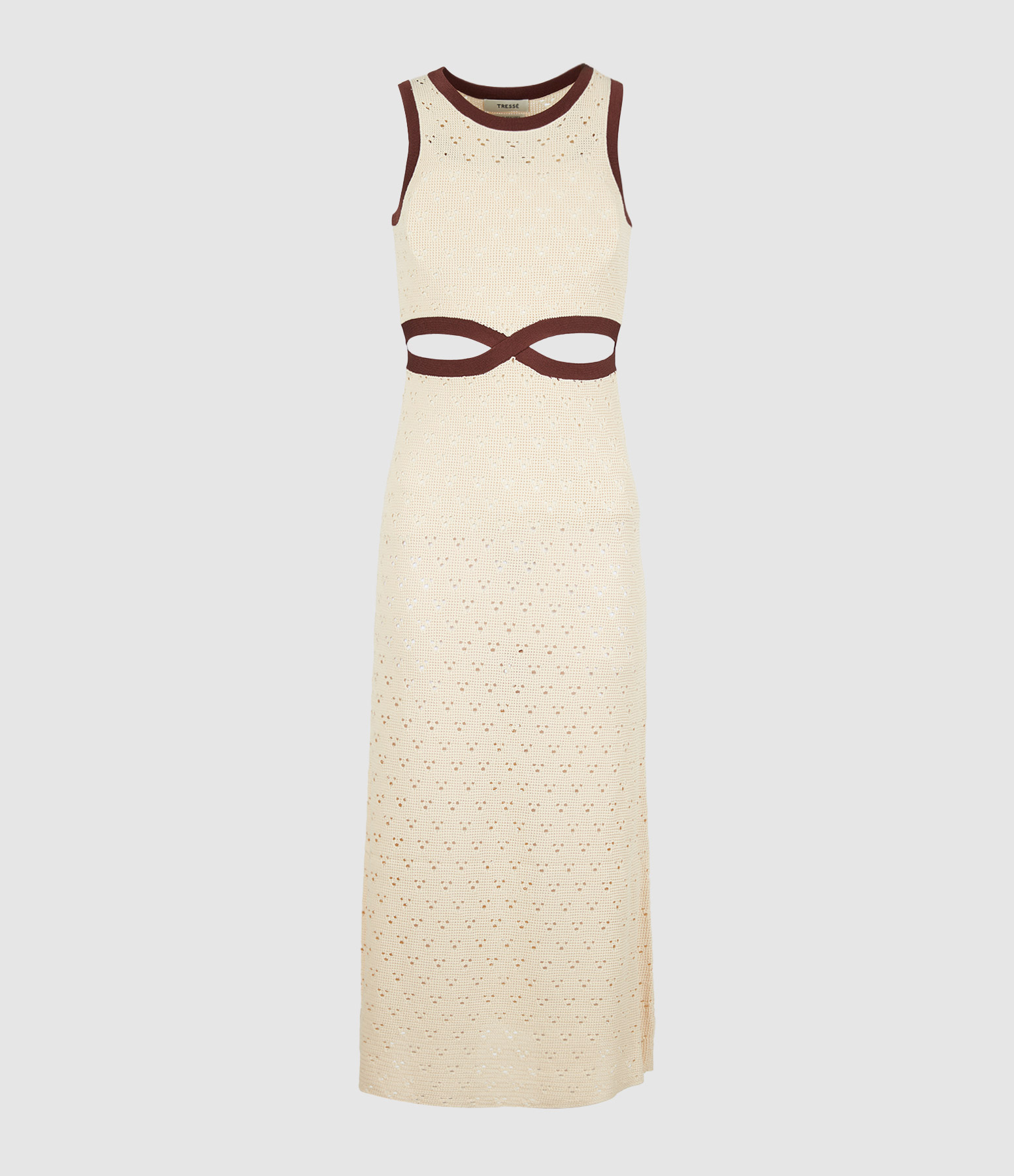 Raldi Ecru Maxi Dress