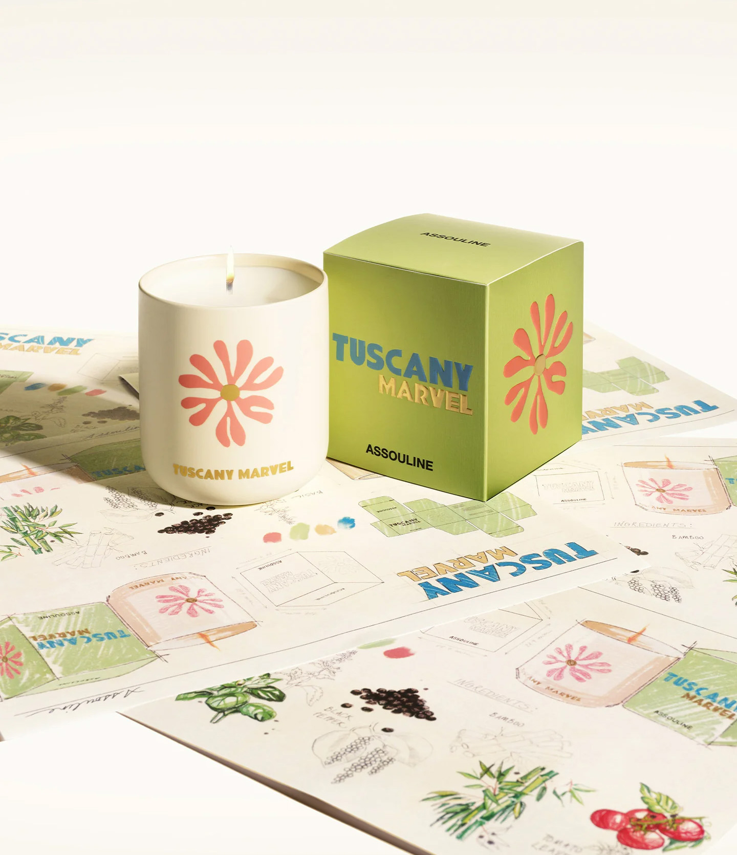 Tuscany Marvel Travel From Home Candle