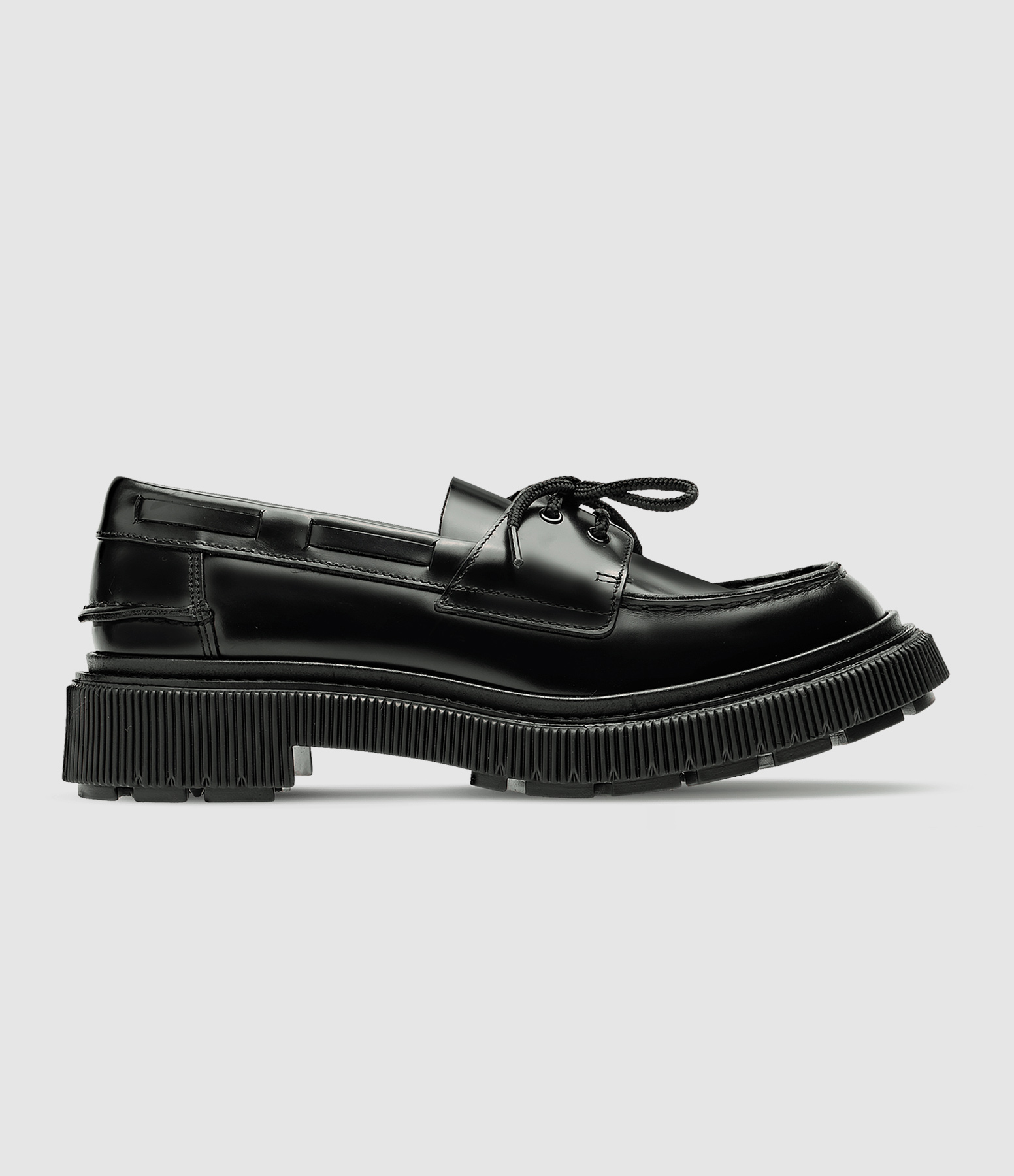 Type 174 Black Calfskin Derbies