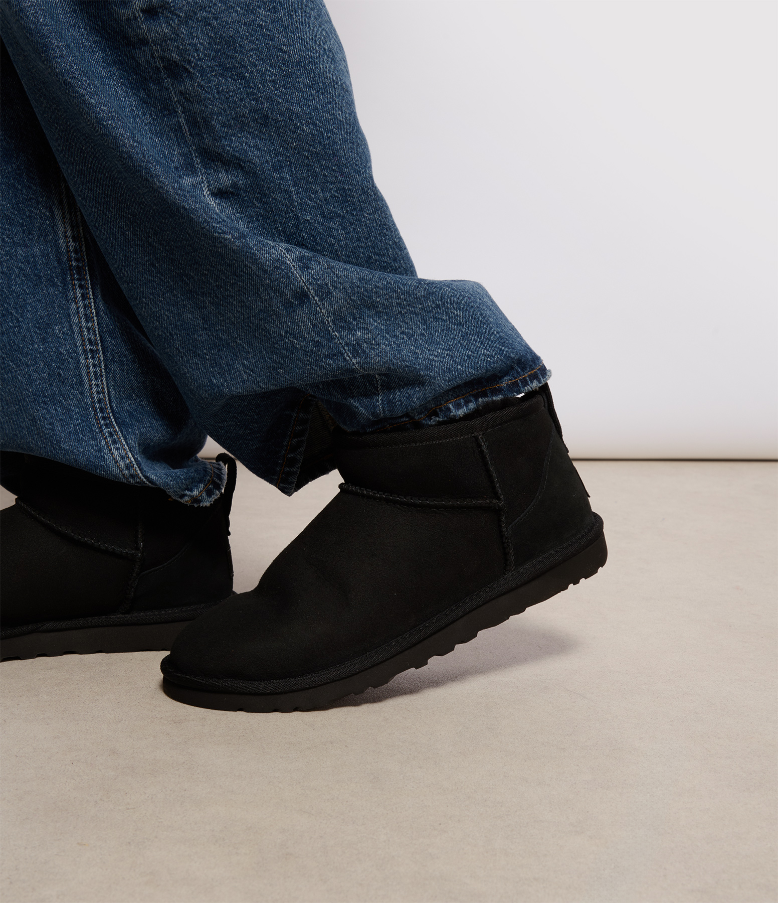 Classic Ultra Mini Unisex Boots – Black