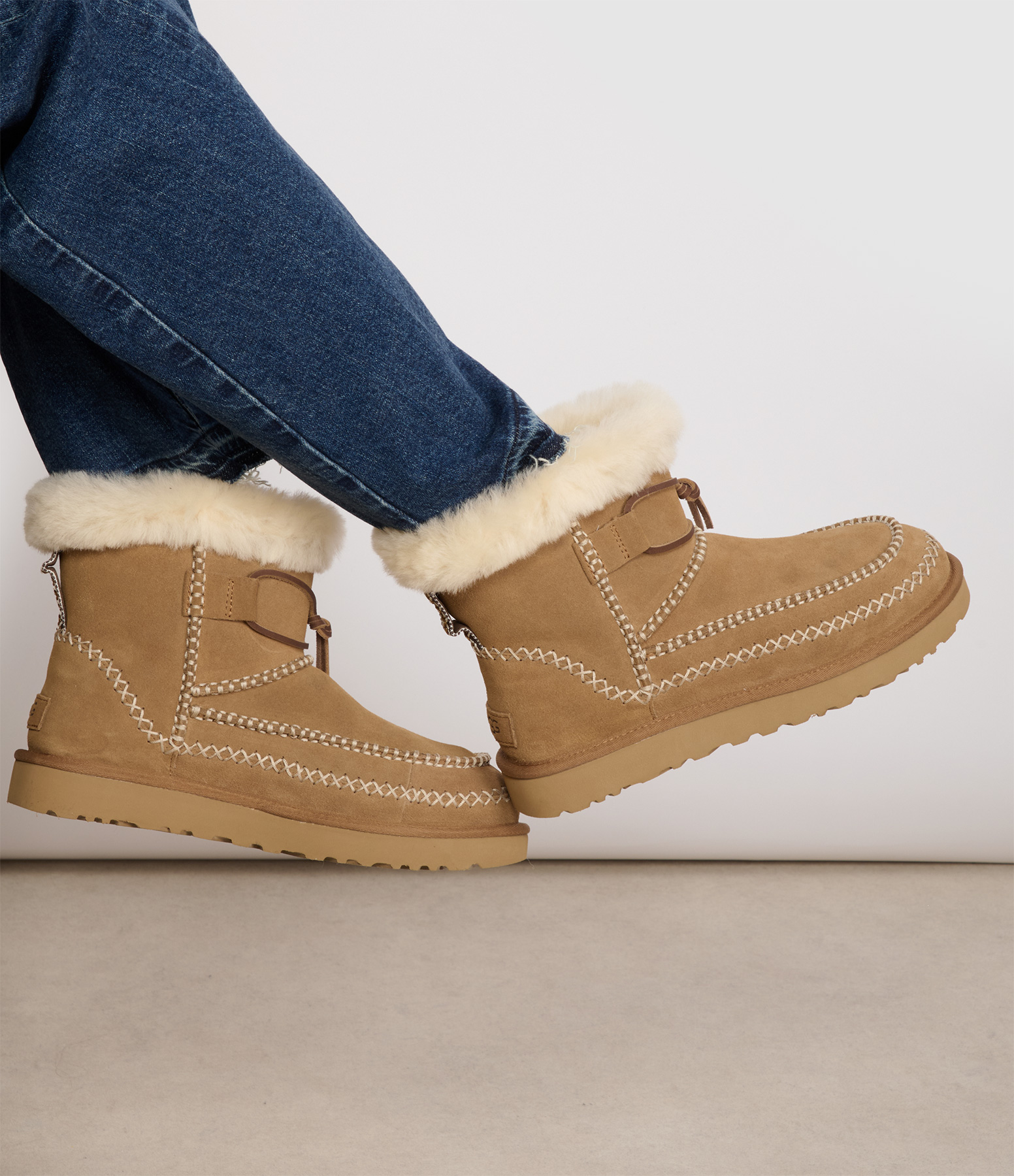 Classic Mini Alpine Chestnut Ankle Boots