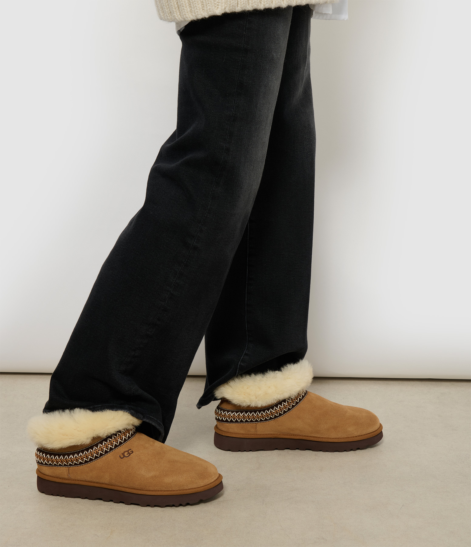 Classic Mini Crescent Chestnut Ankle Boots