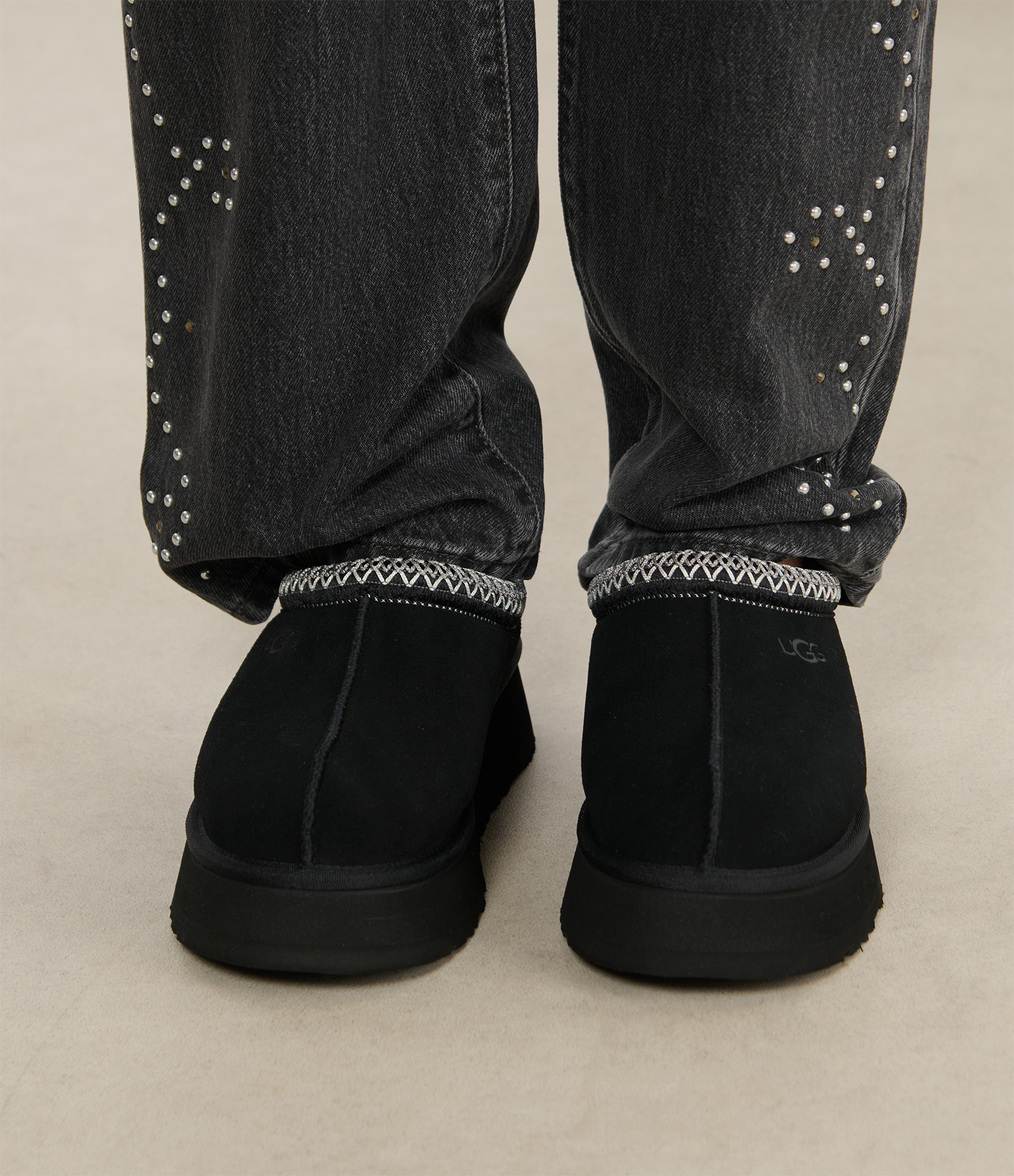 Tazz II Black Mules