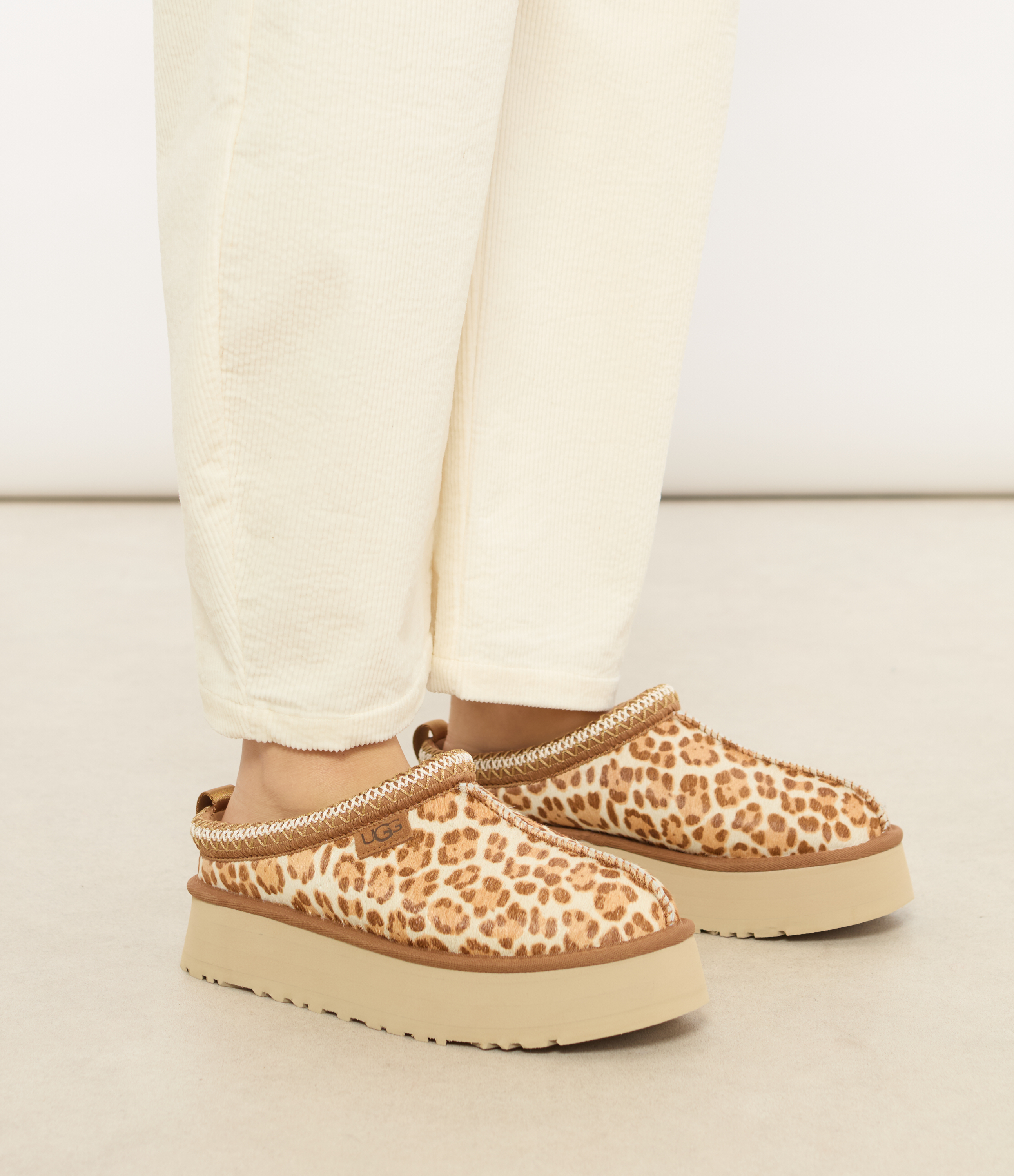 Tazz Plains Felicity Leopard Jasmine Mules